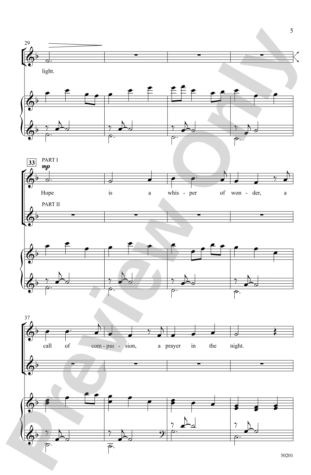 Canon of Hope: 2-Part Choral Octavo