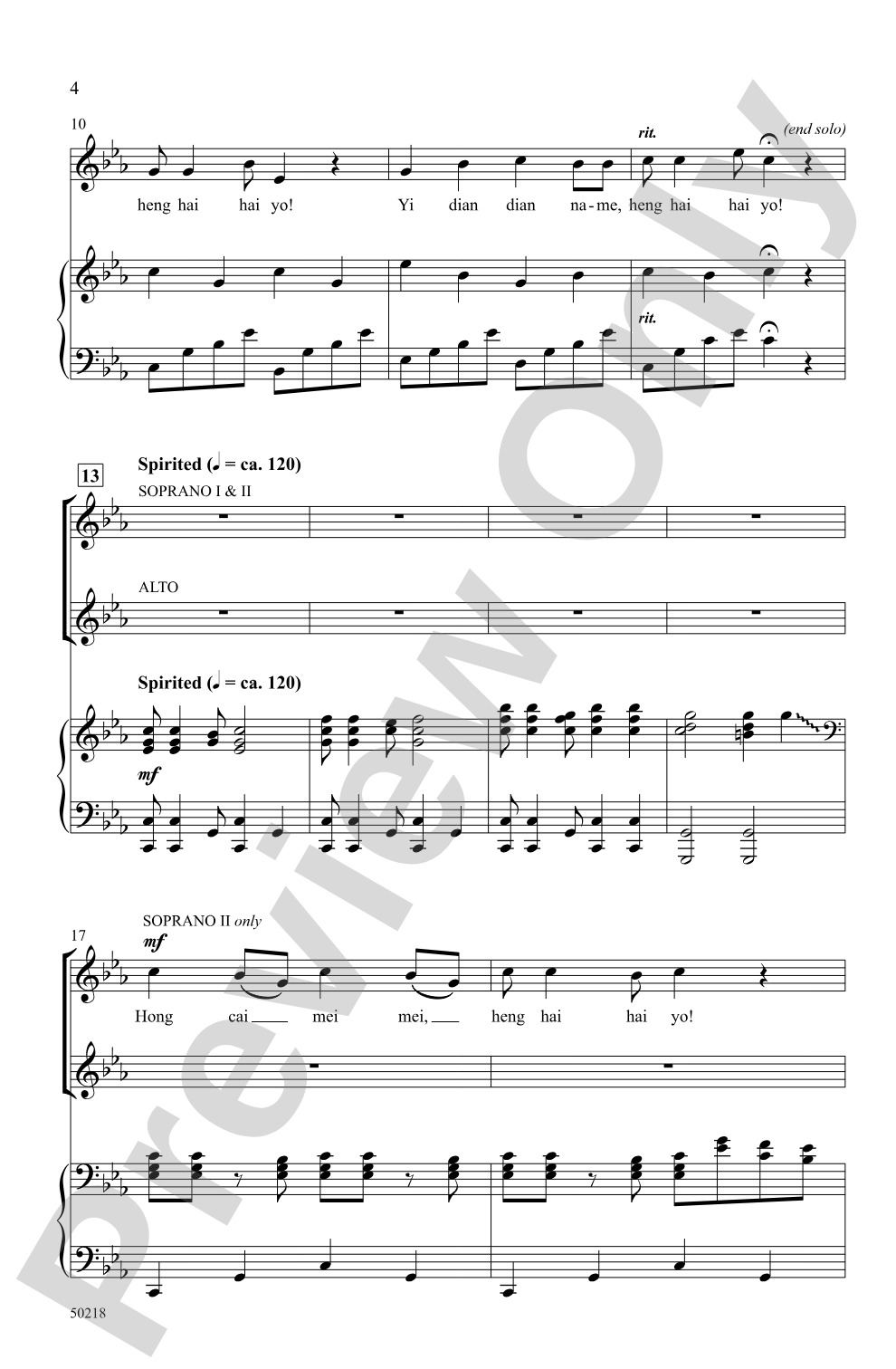 Rainbow Sister: SSA Choral Octavo