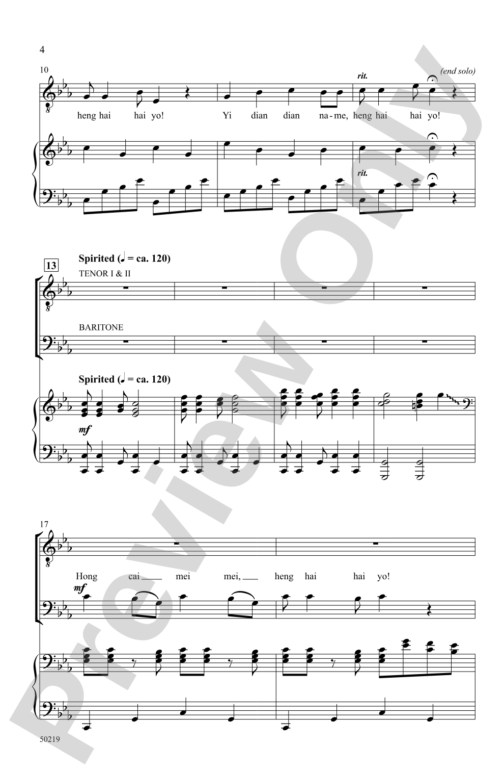 Rainbow Sister: TTB Choral Octavo