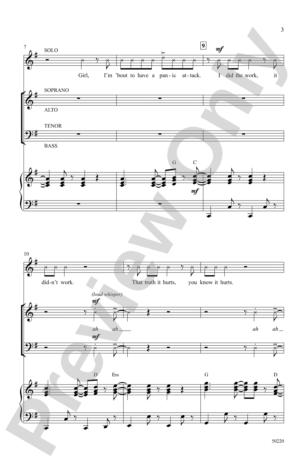 2 Be Loved: SATB Choral Octavo