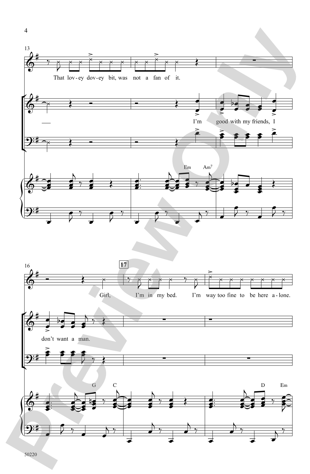 2 Be Loved: SATB Choral Octavo