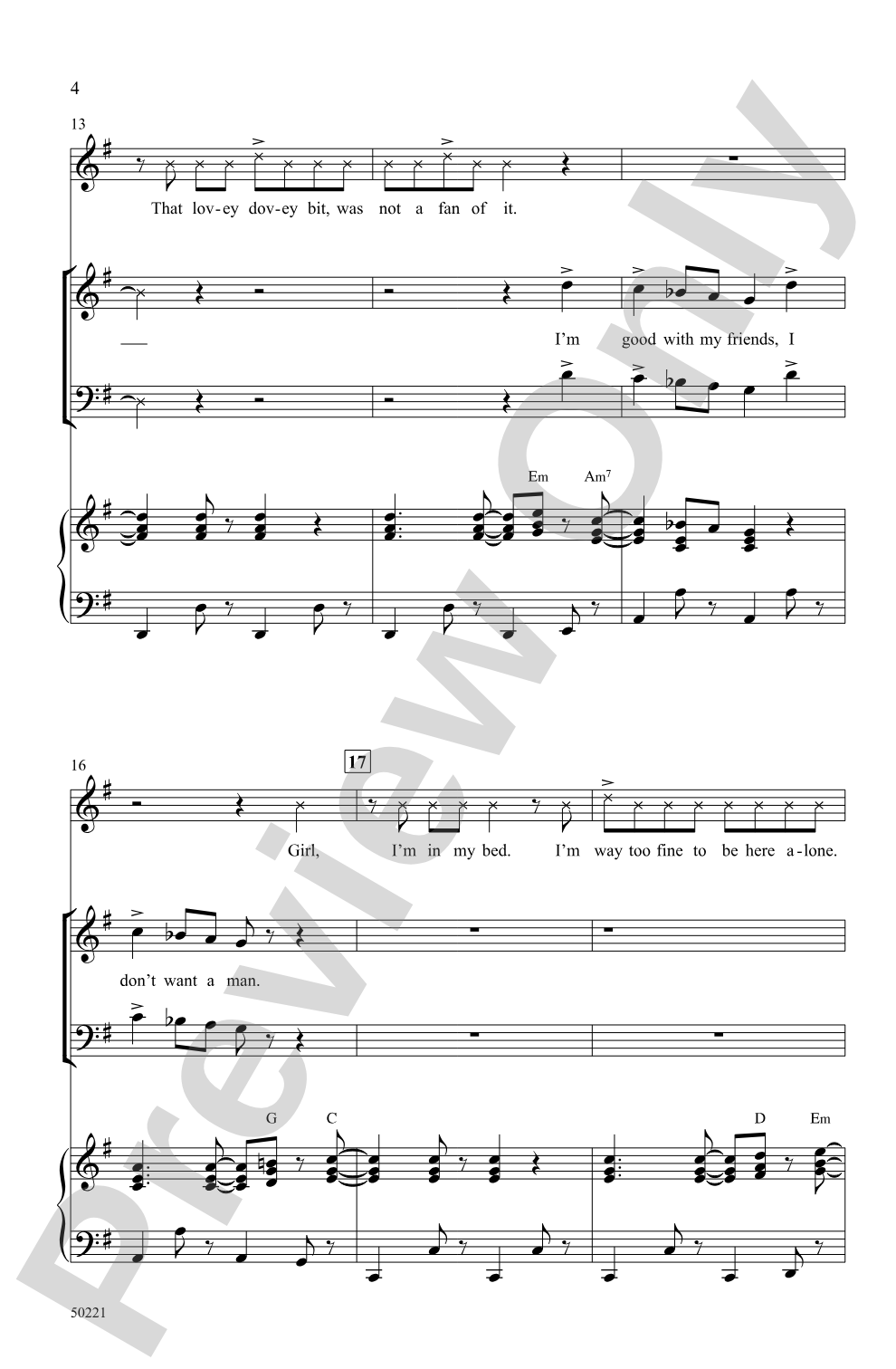 2 Be Loved: SAB Choral Octavo