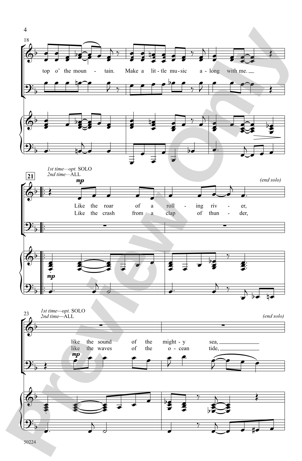 Make a Little Music: 3-Part Mixed Choral Octavo