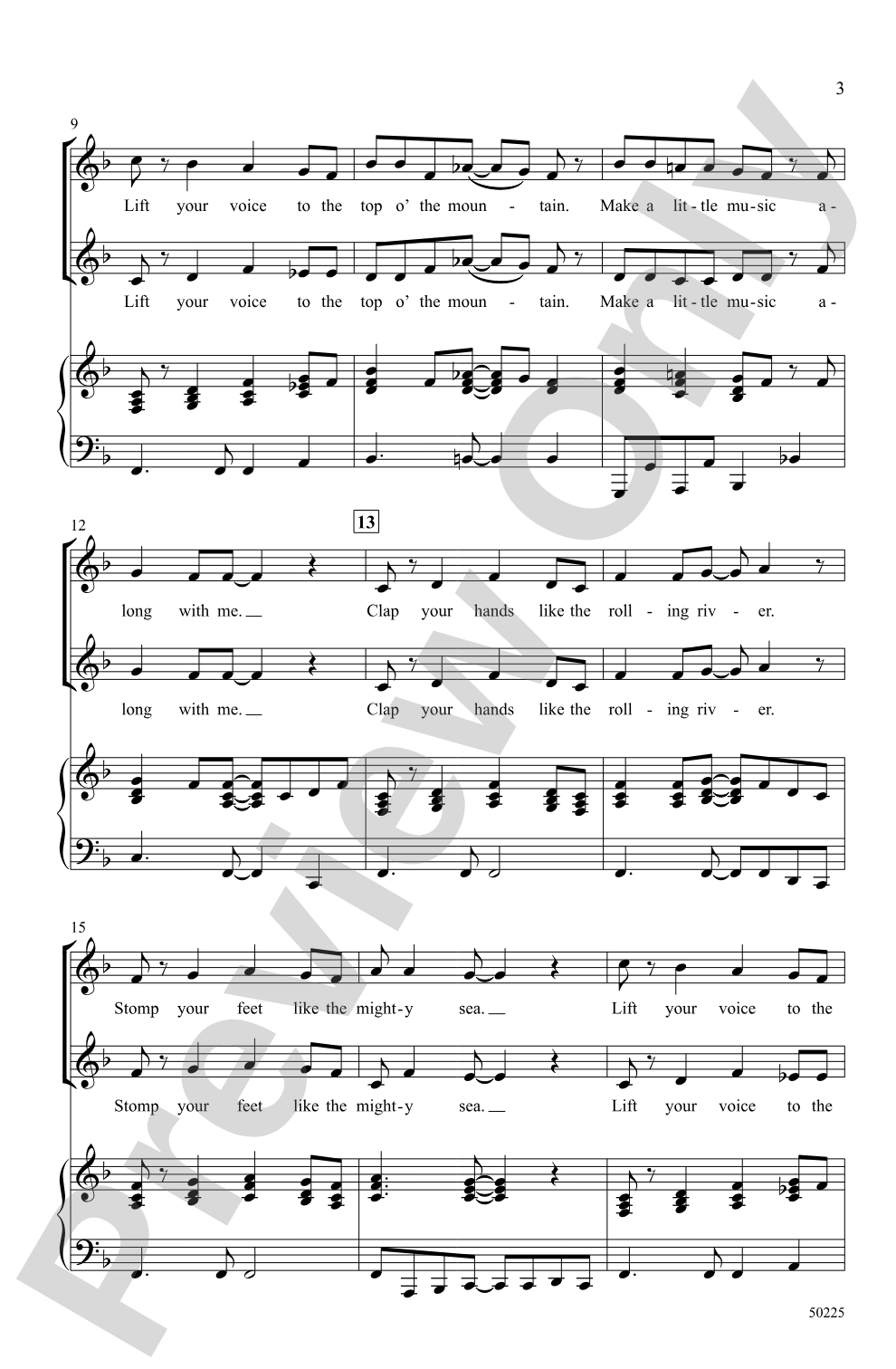 Make a Little Music: 2-Part Choral Octavo