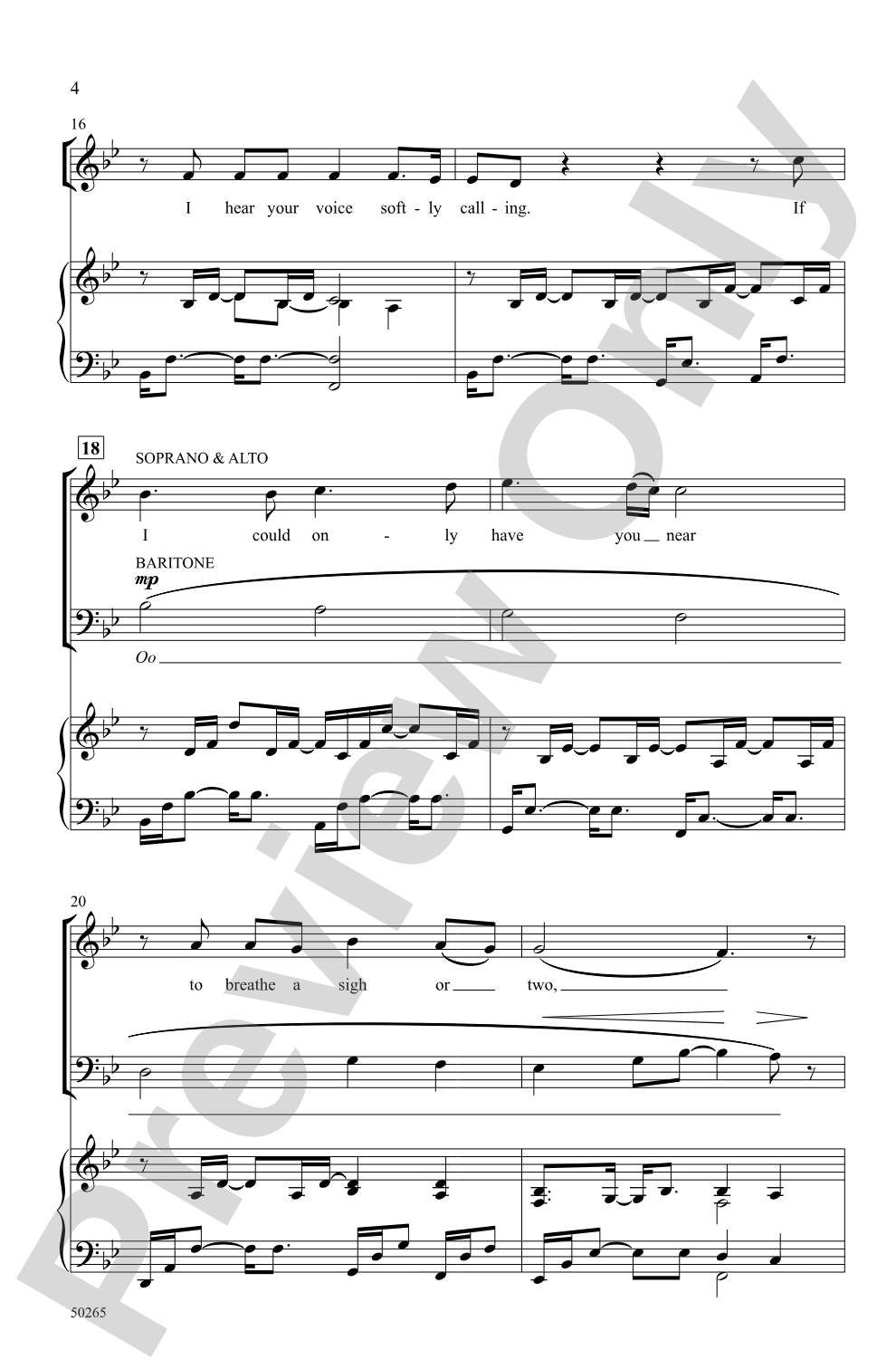 Song for a Winter's Night: SAB Choral Octavo