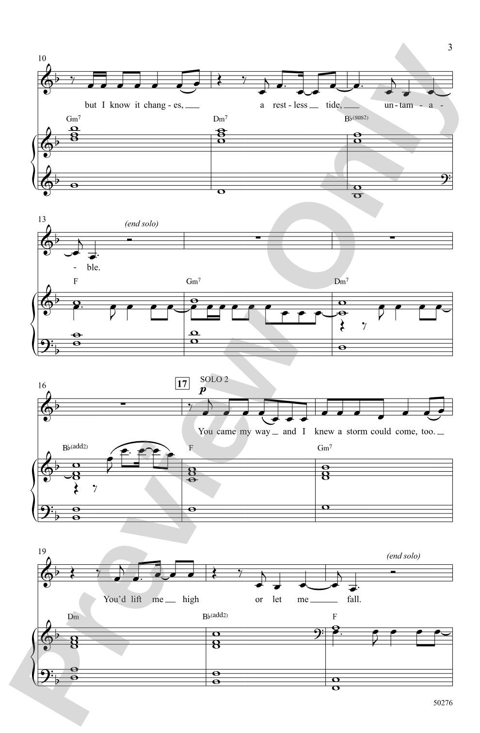 Heart of Stone: SATB Choral Octavo
