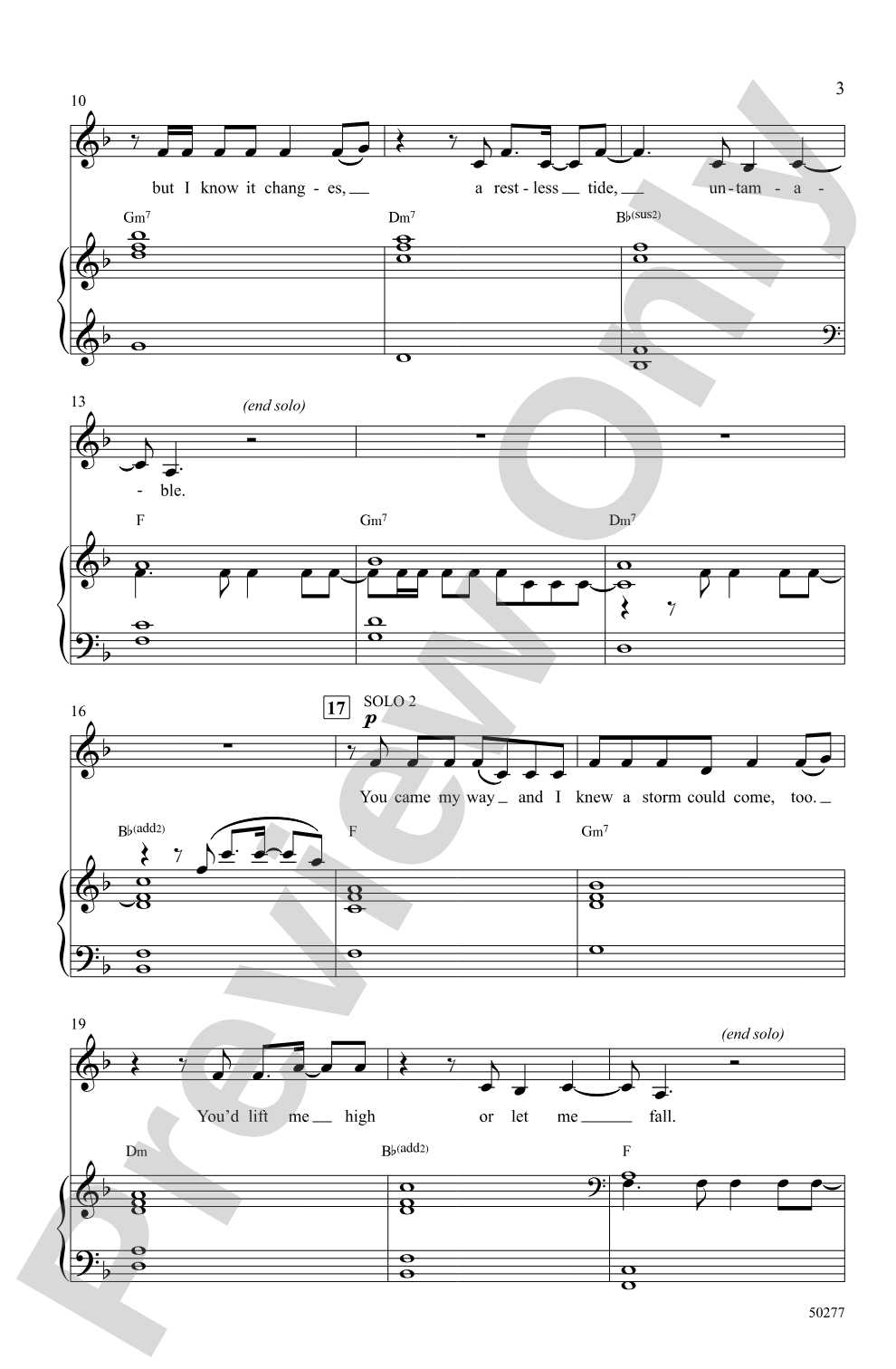 Heart of Stone: SAB Choral Octavo