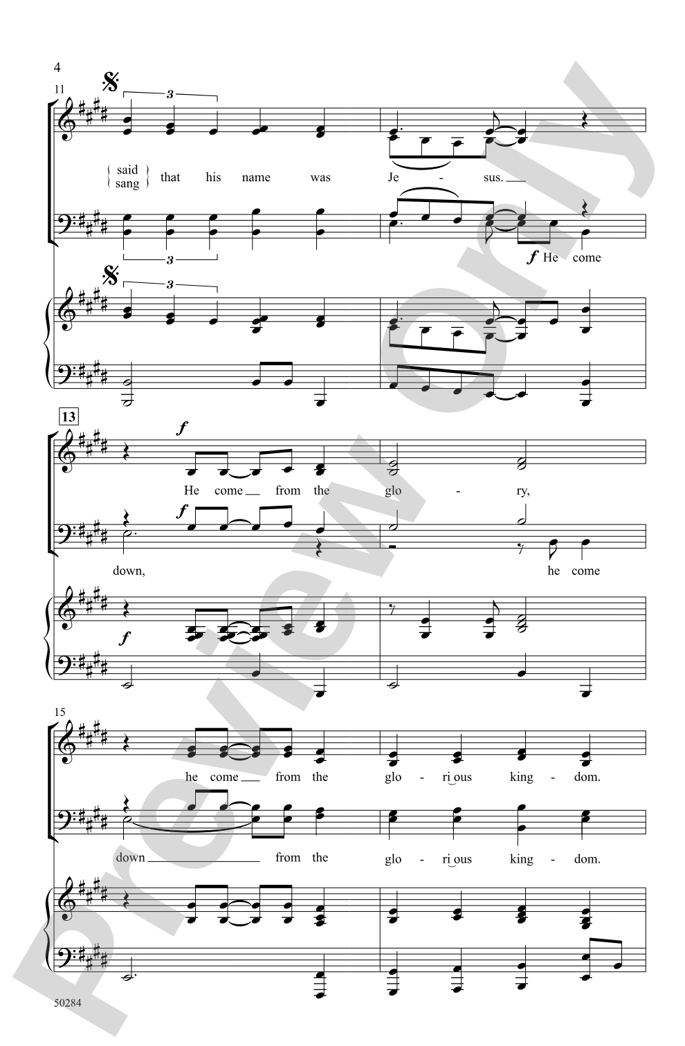 The Virgin Mary Had a Baby Boy: SATB Choral Octavo