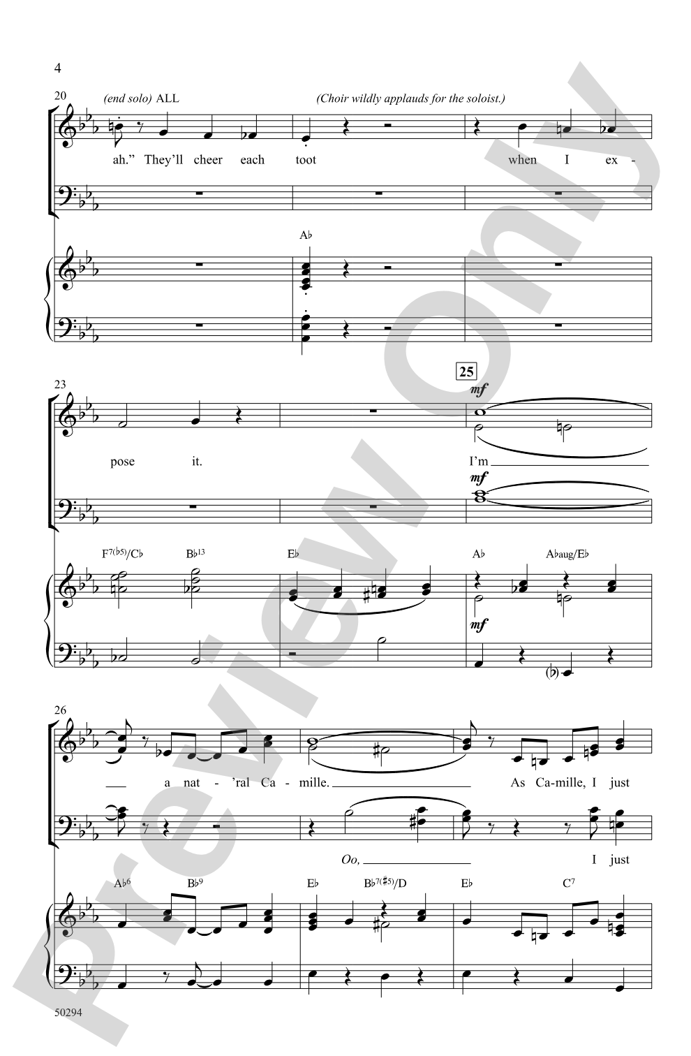 Funny Girl Highlights: SATB Choral Octavo