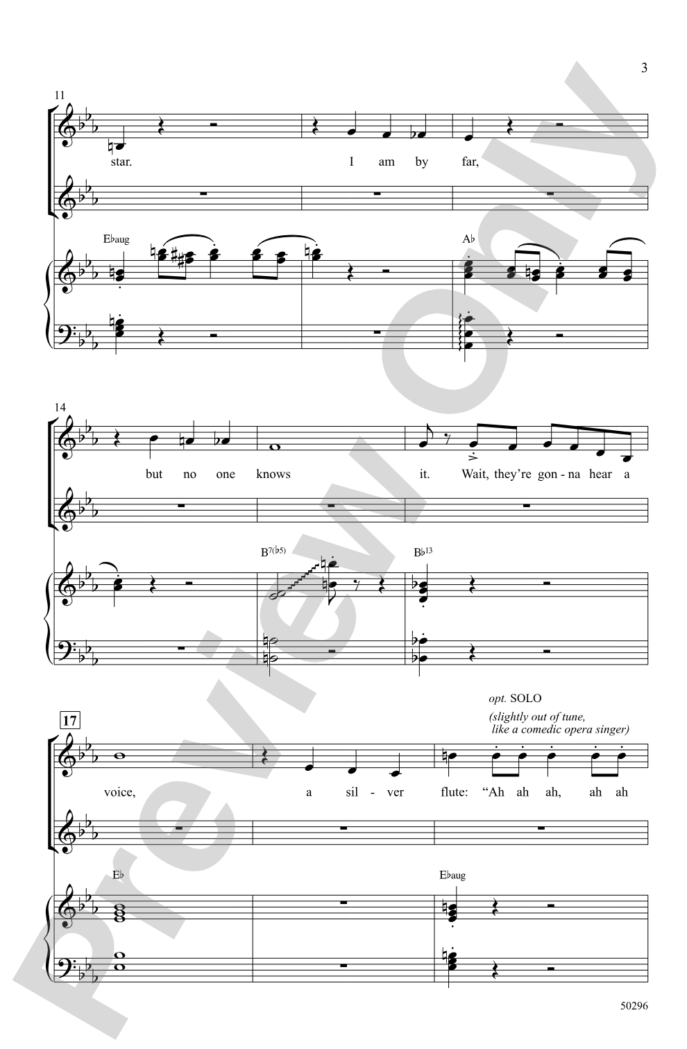 Funny Girl Highlights: SSA Choral Octavo