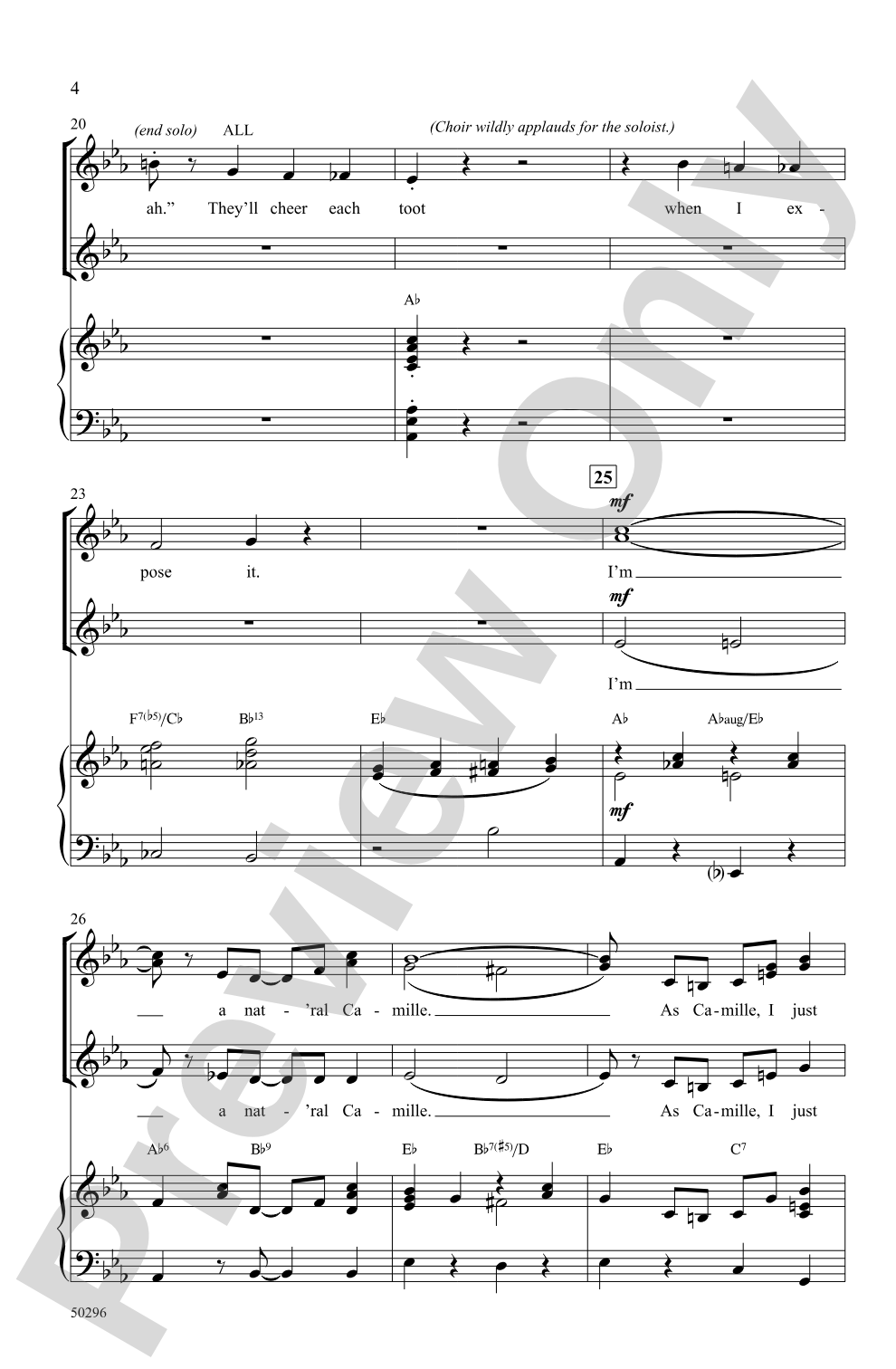 Funny Girl Highlights: SSA Choral Octavo