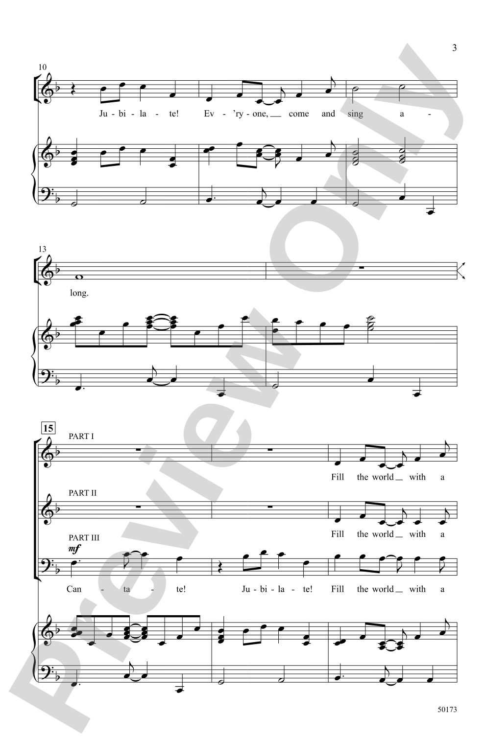 Cantate! Jubilate!