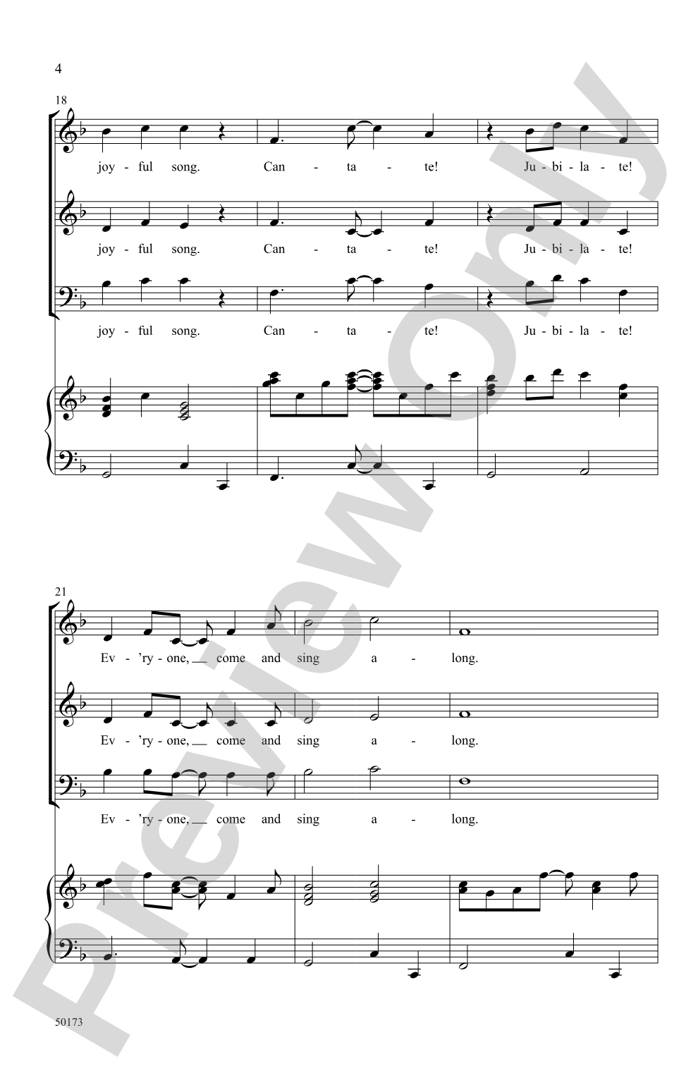 Cantate! Jubilate!