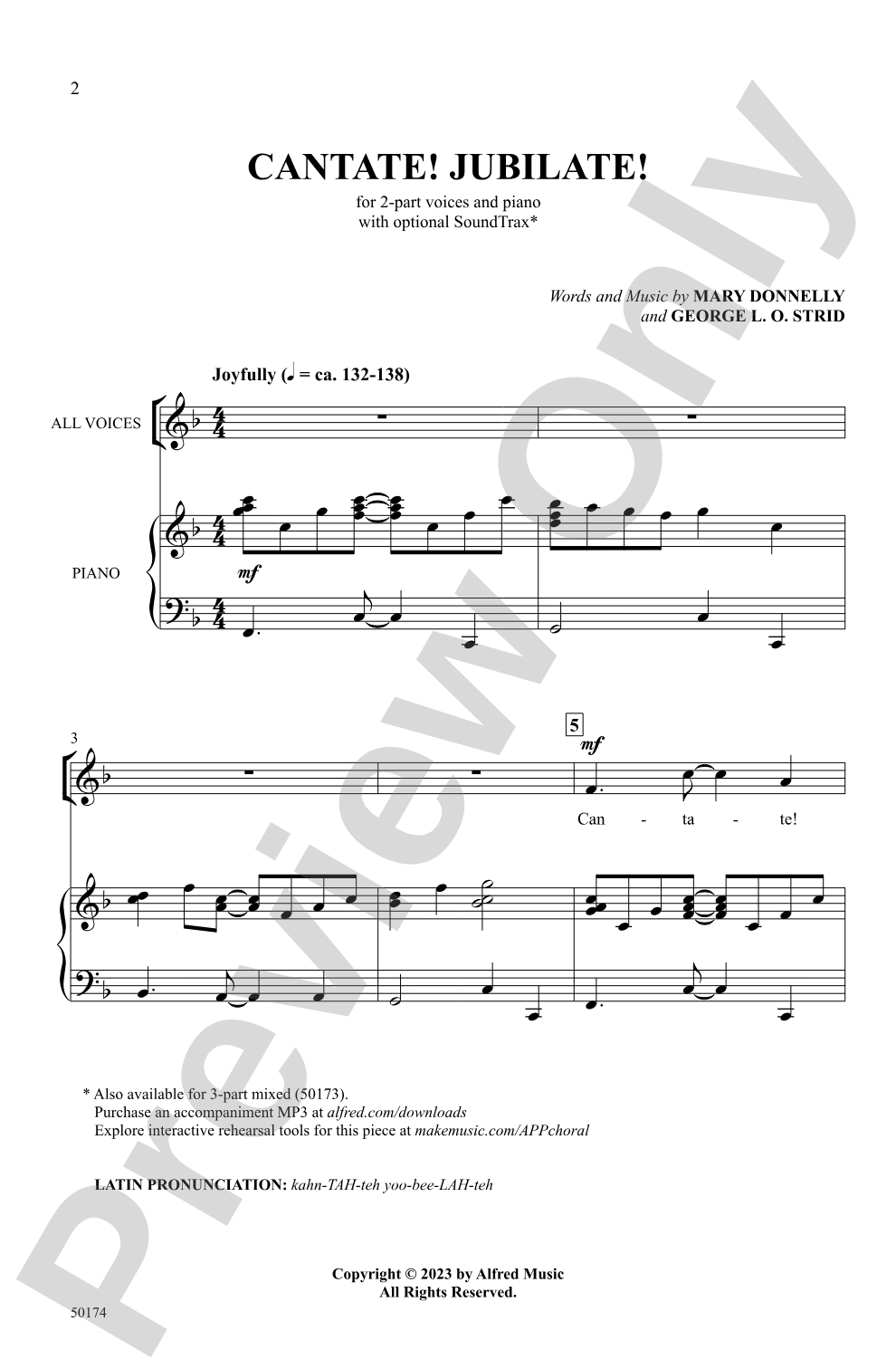 Cantate! Jubilate!