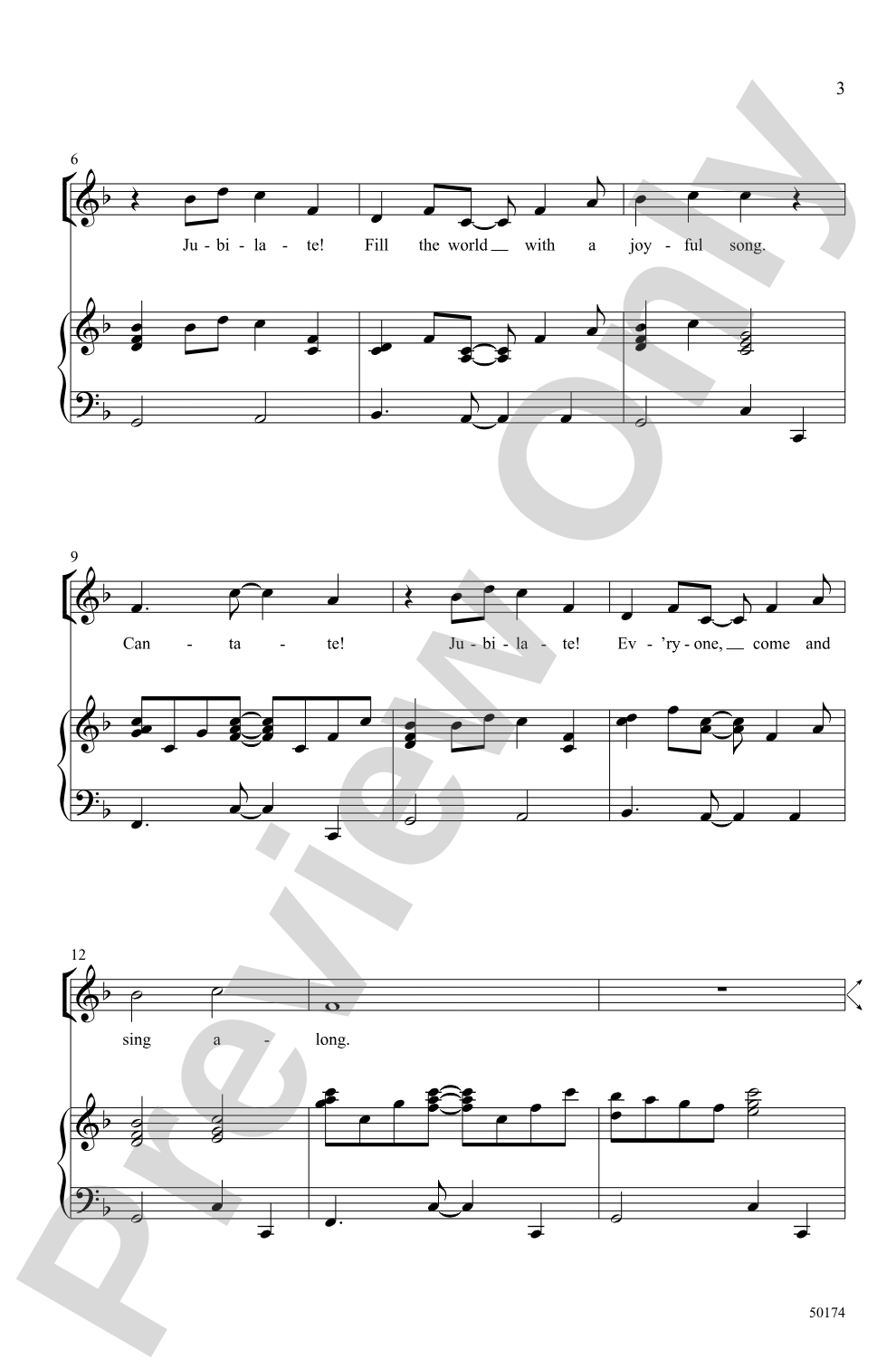 Cantate! Jubilate!