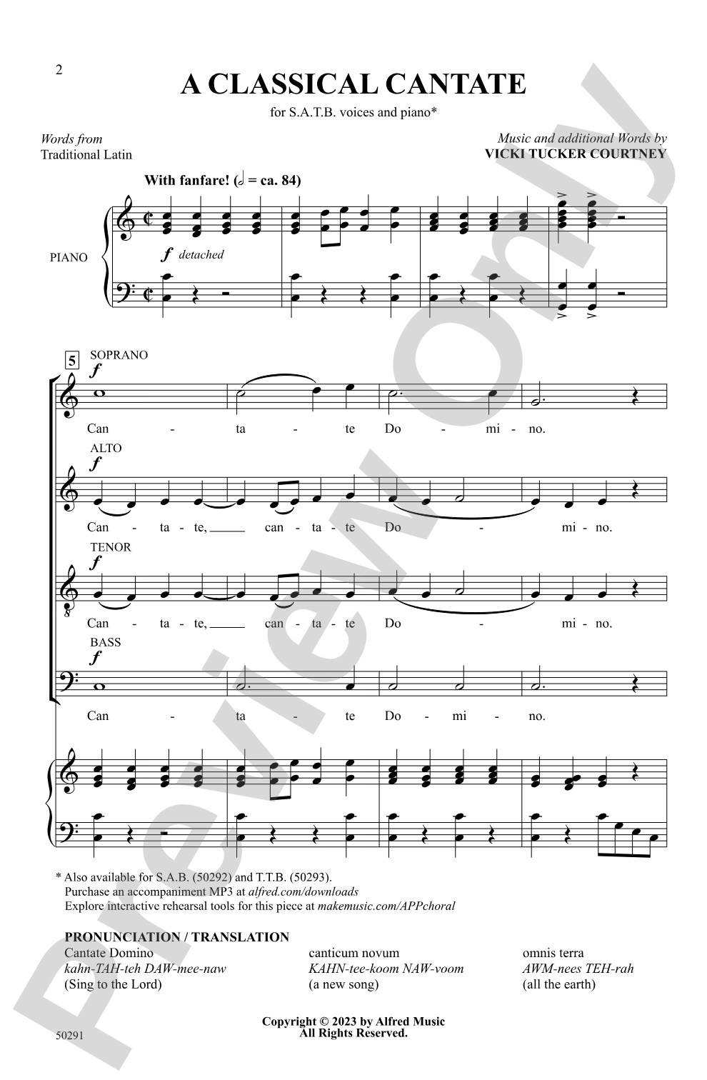 A Classical Cantate