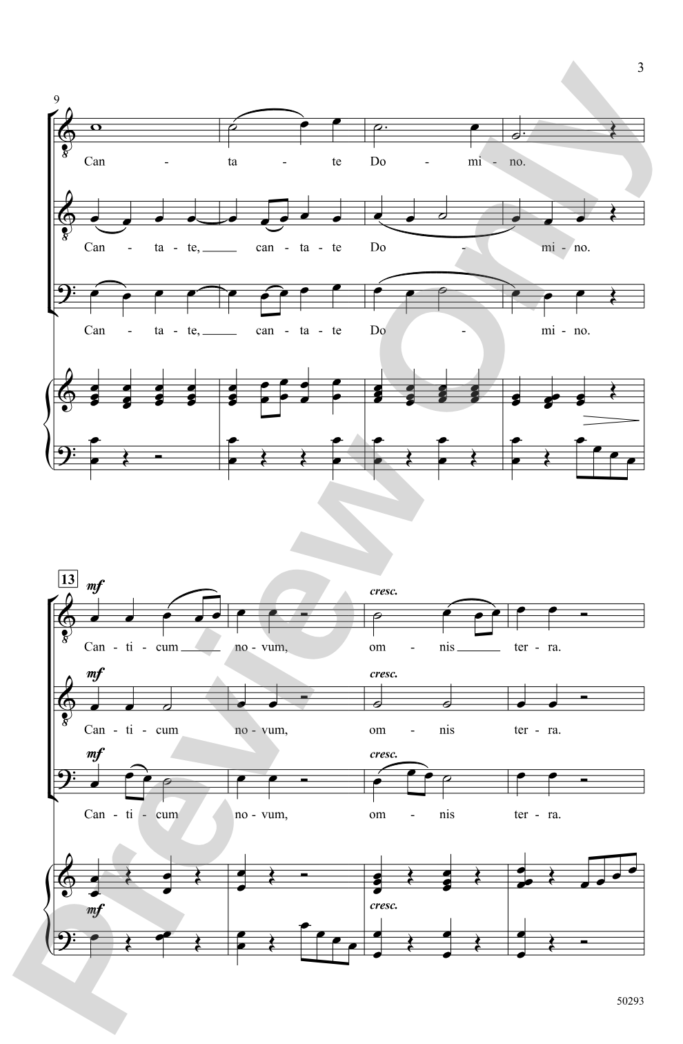 A Classical Cantate
