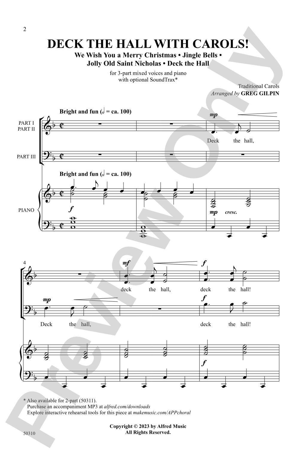 Deck the Hall with Carols!
