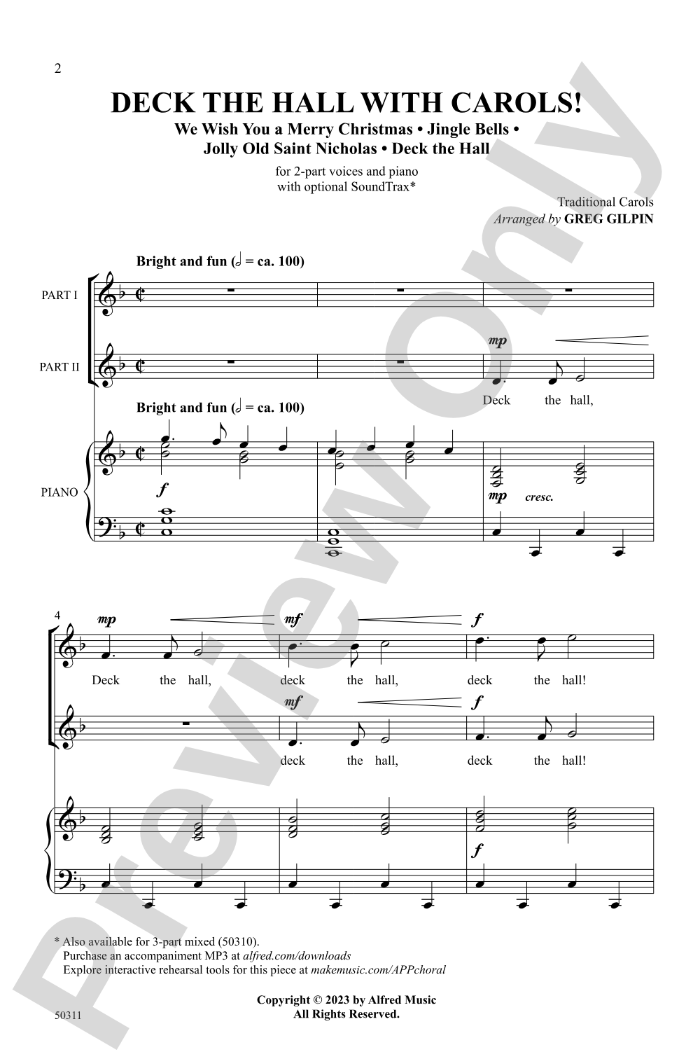 Deck the Hall with Carols!