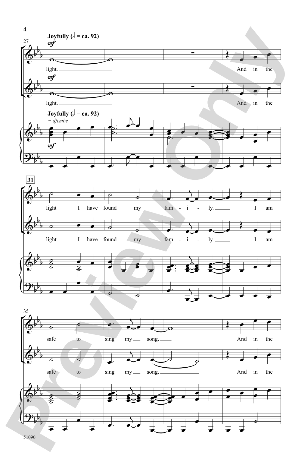 You Are Light: 2-Part Choral Octavo