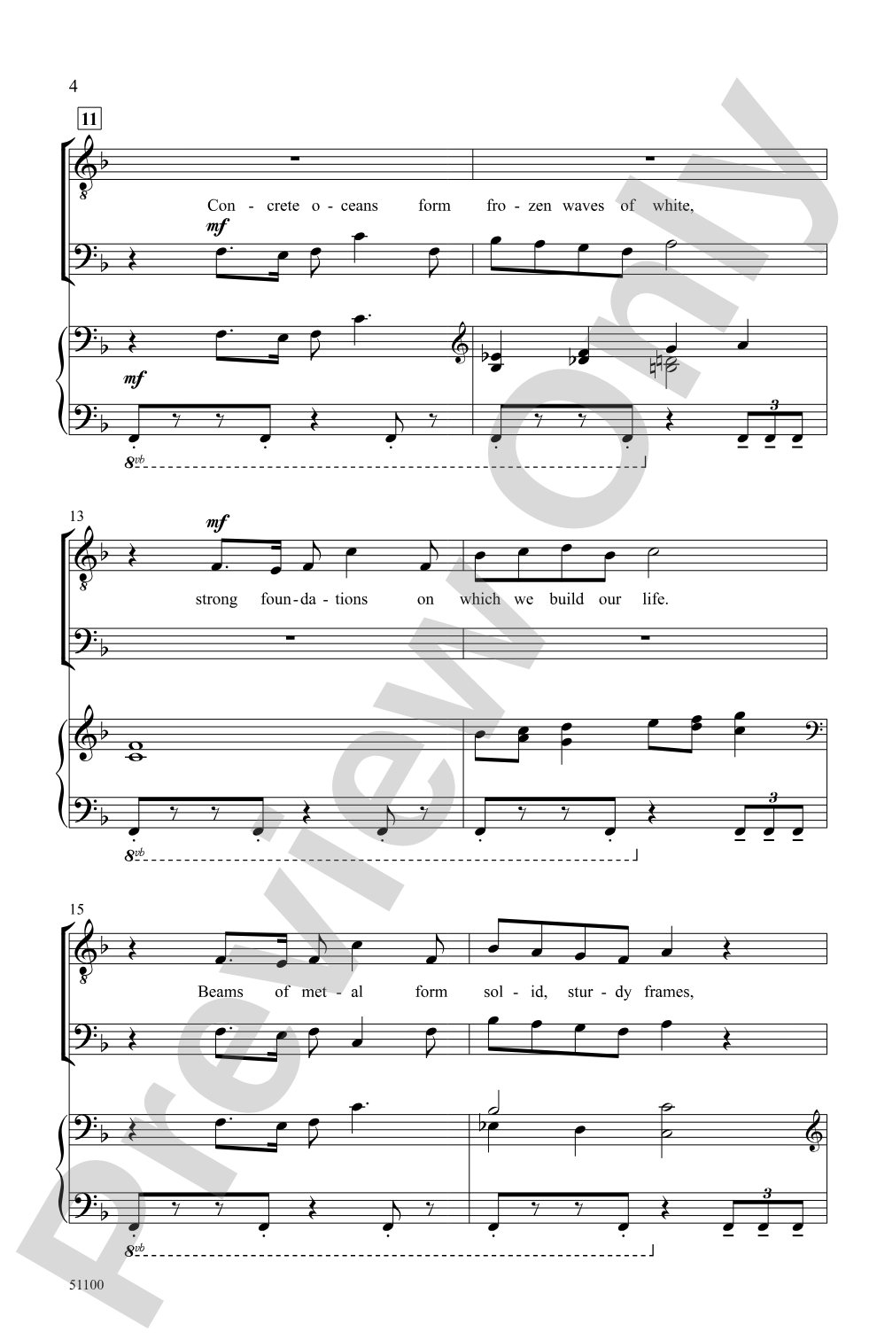 Skyline: TB Choral Octavo