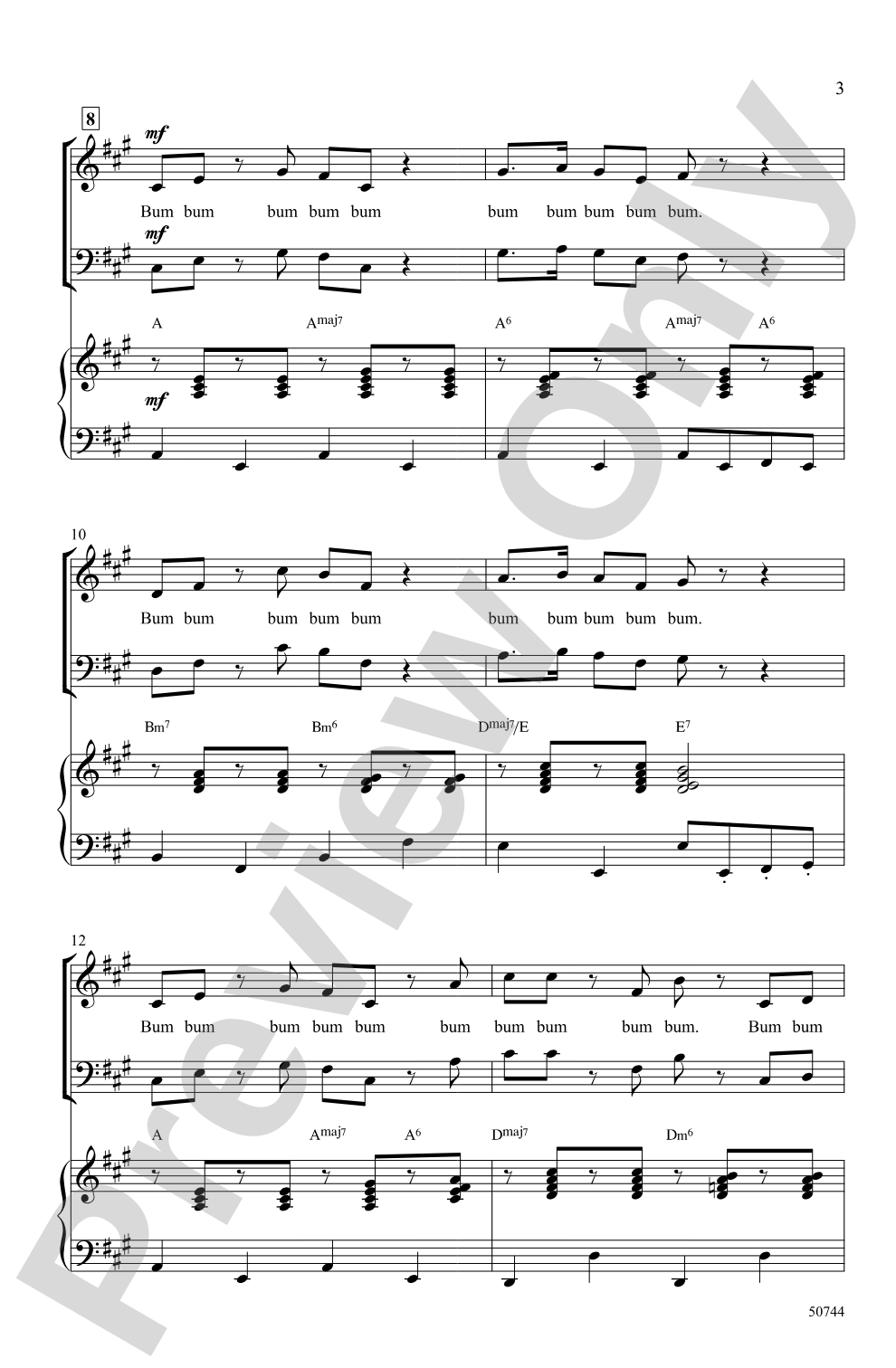 Theme from Elf: SATB Choral Octavo