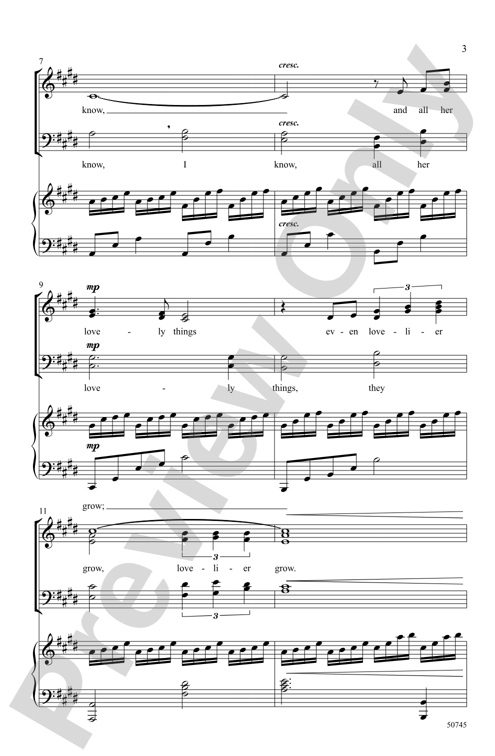 When Music Sounds: SATB Choral Octavo