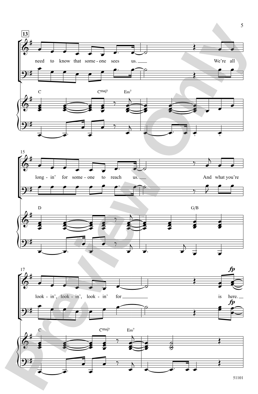Found: SATB Choral Octavo