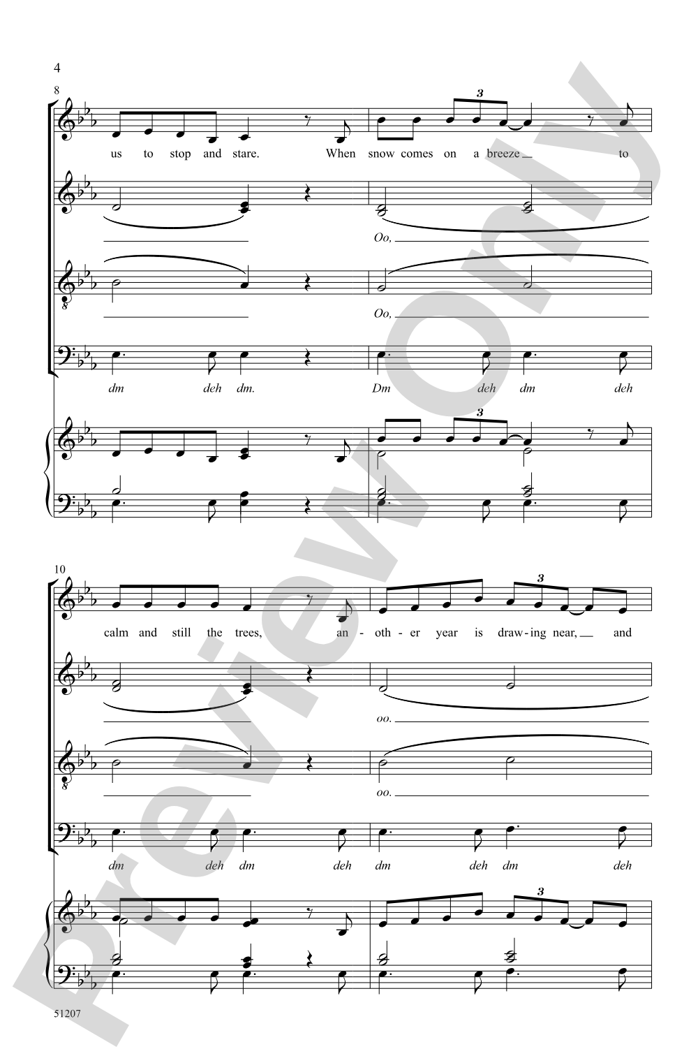 A Winter Wish: SATB <i>a cappella</i> Choral Octavo