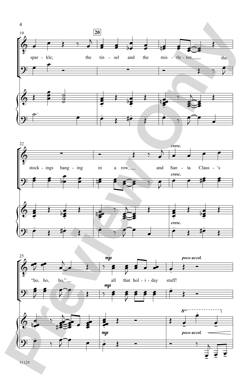 All That Holiday Stuff!: TTBB Choral Octavo