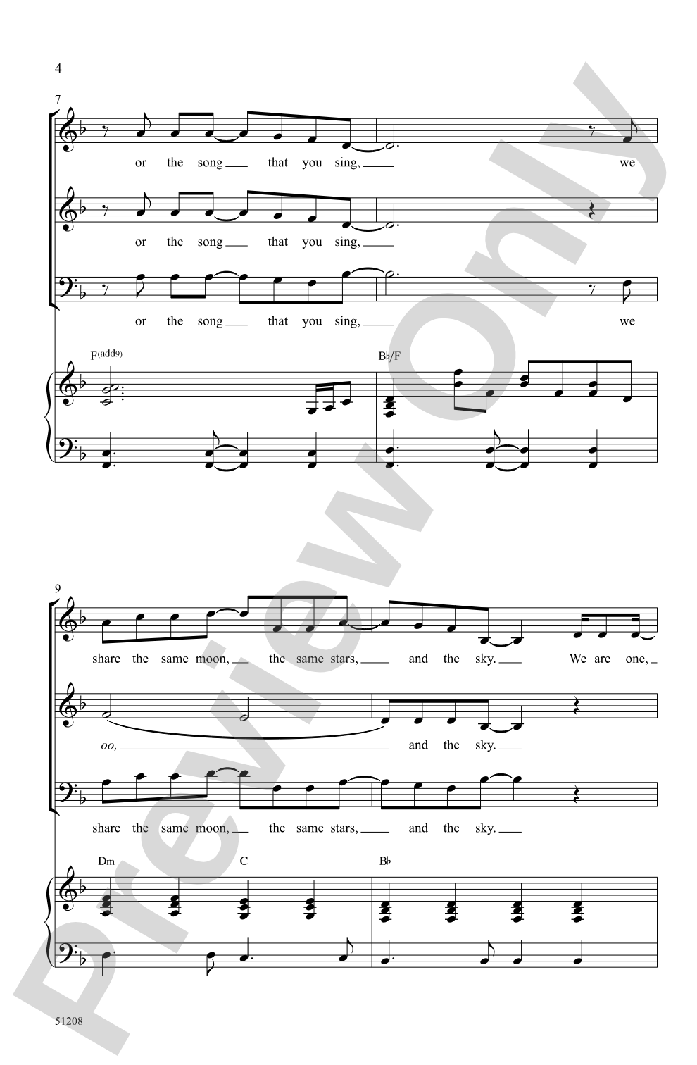Beneath One Sun: 3-Part Mixed Choral Octavo