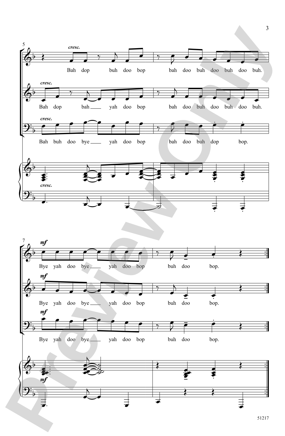 Vox Vibe: SAB Choral Octavo