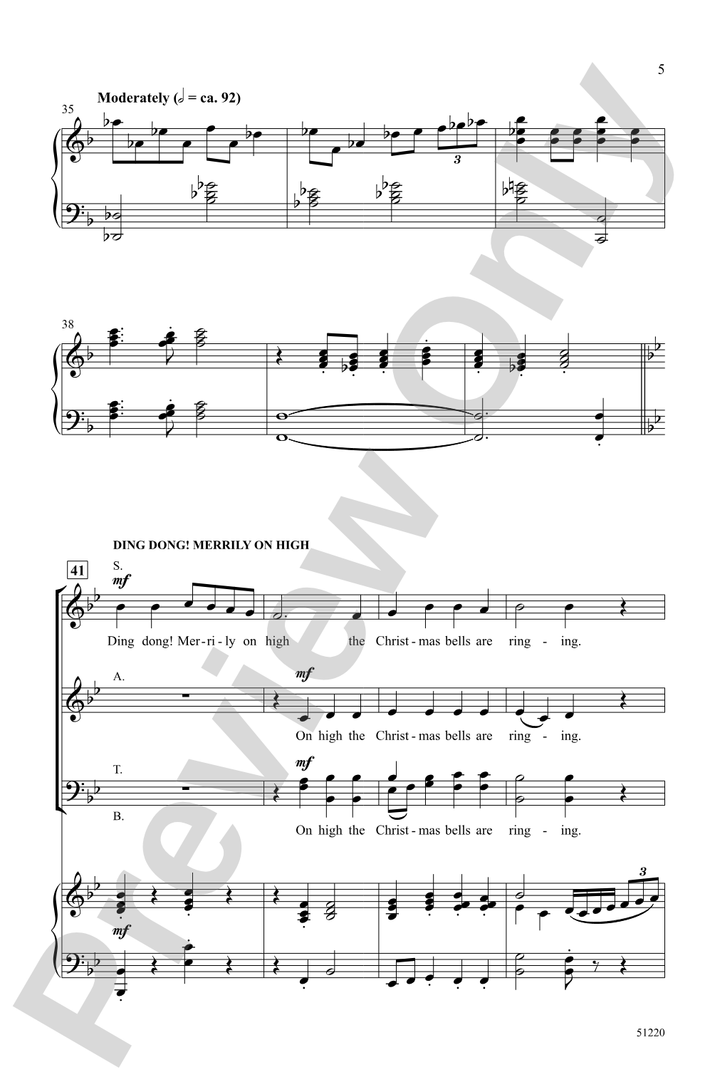 A Festive Christmas Trilogy: SATB Choral Octavo