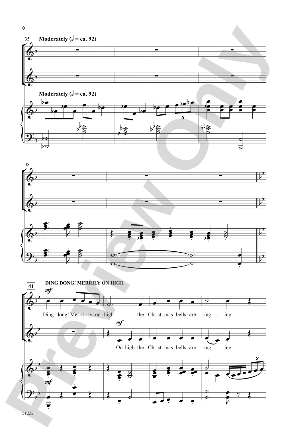A Festive Christmas Trilogy: 2-Part Choral Octavo