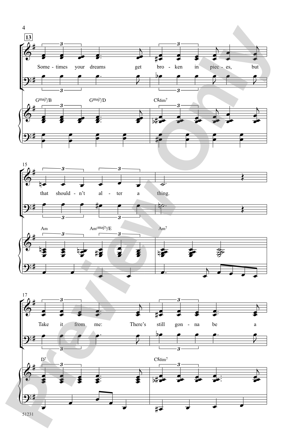 But the World Goes 'Round: SATB Choral Octavo