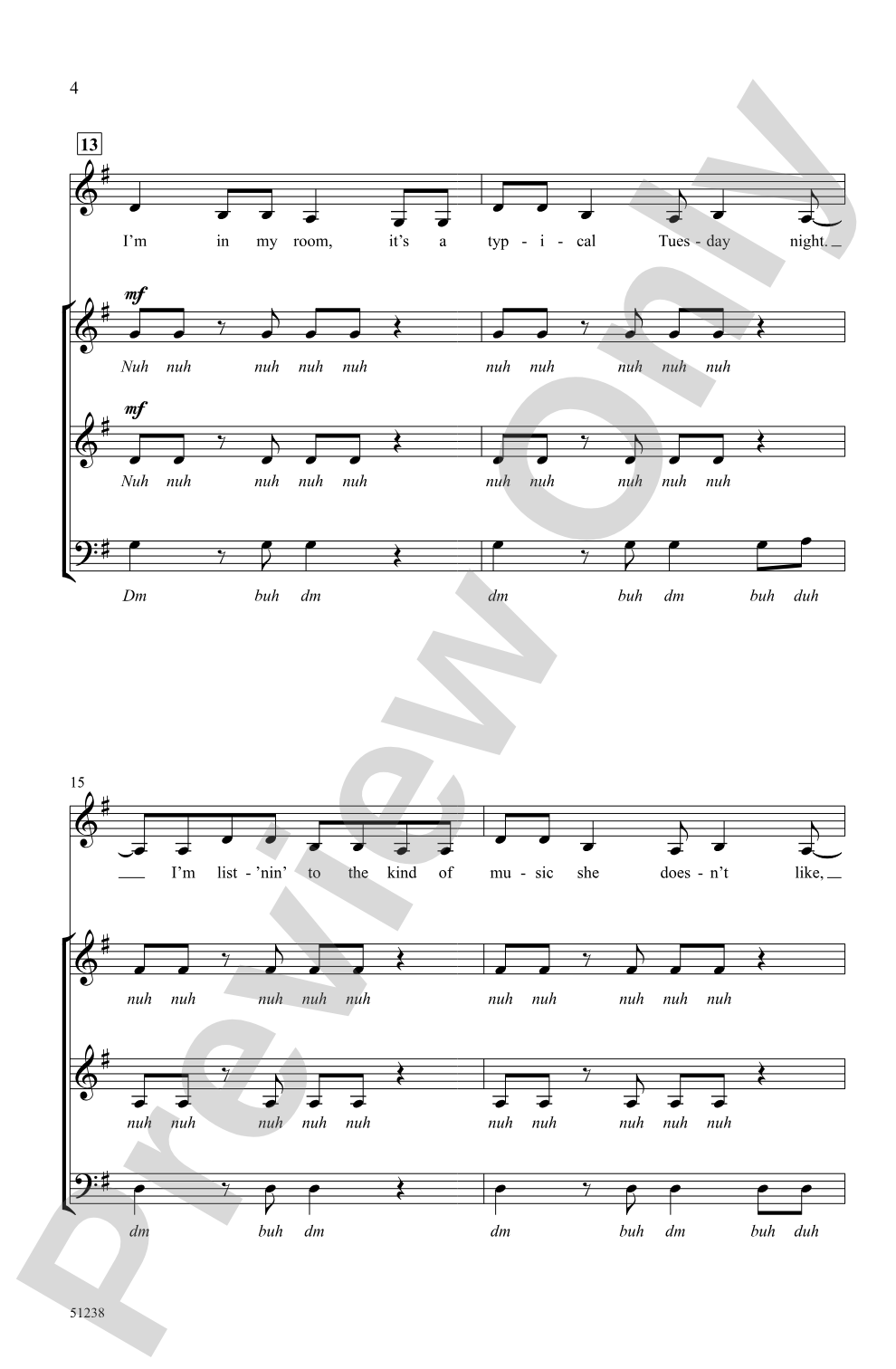 You Belong with Me: SAB, <I>a cappella</I> Choral Octavo