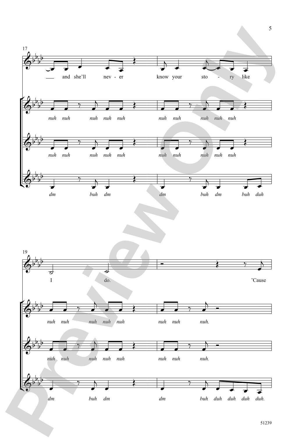 You Belong with Me: SSA, <i>a cappella</i> Choral Octavo