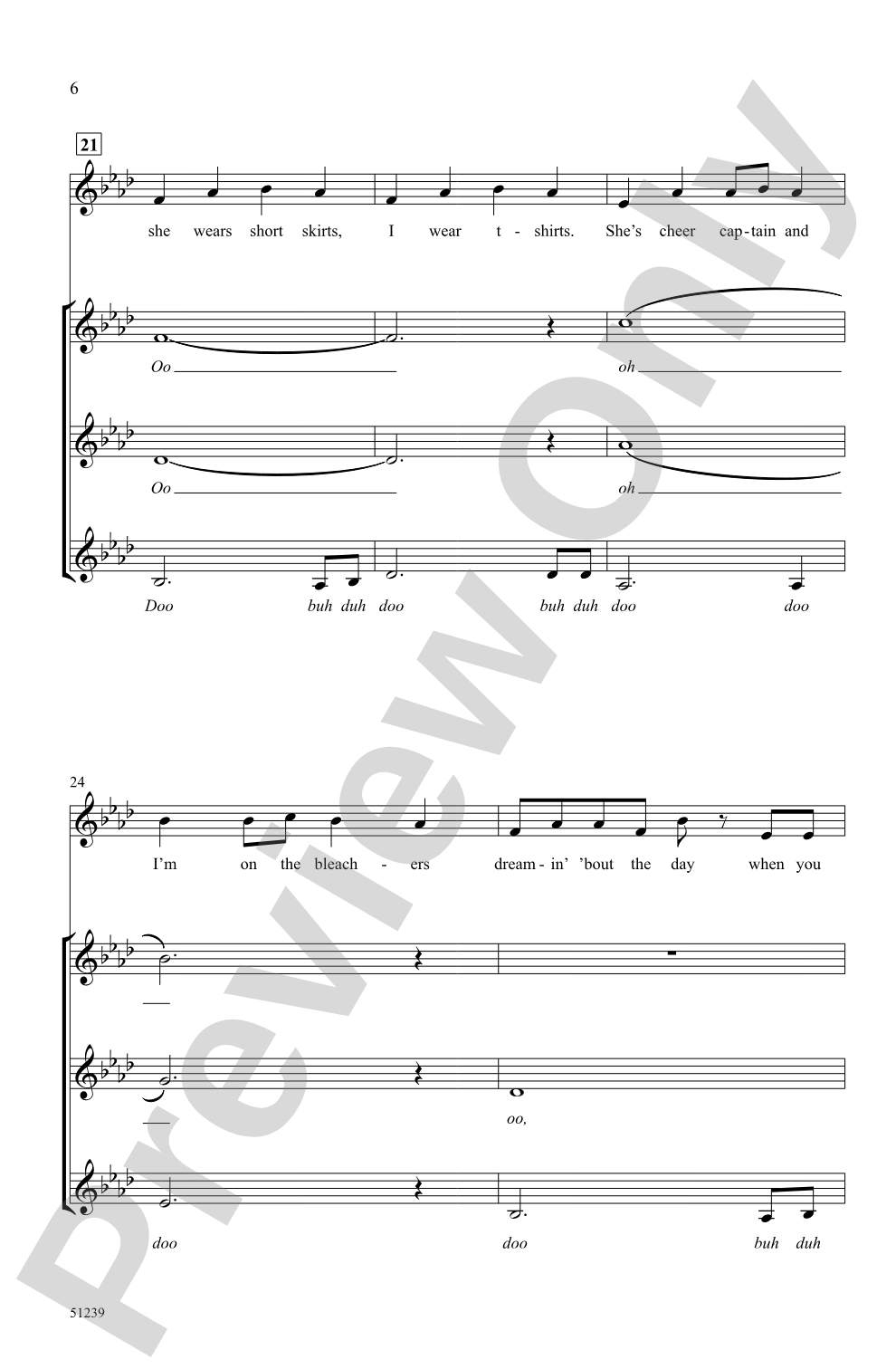 You Belong with Me: SSA, <i>a cappella</i> Choral Octavo