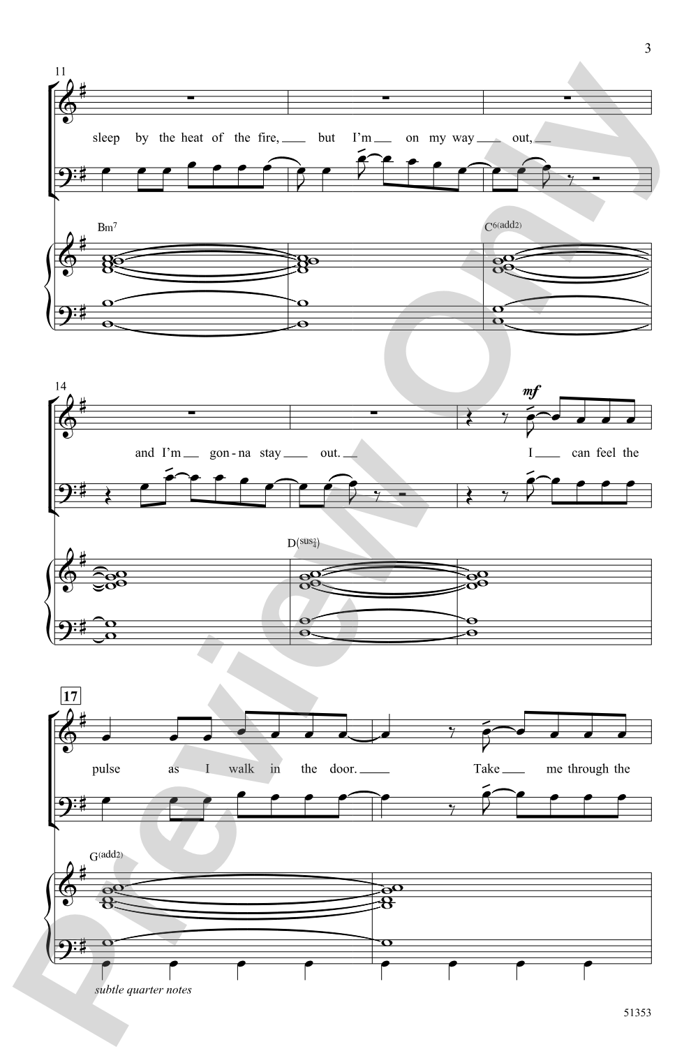 DJ Play a Christmas Song: SAB Choral Octavo