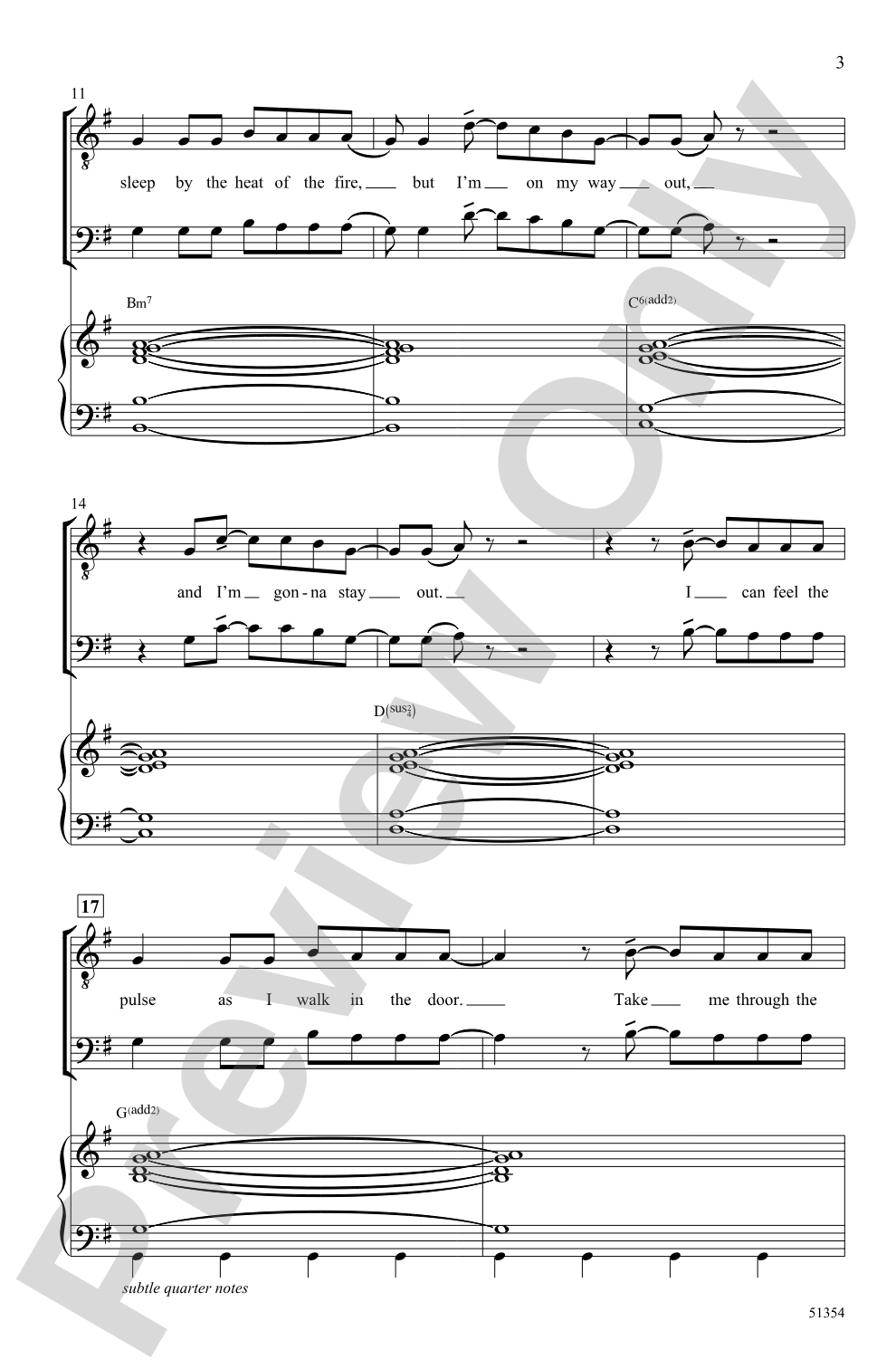 DJ Play a Christmas Song: TTB Choral Octavo