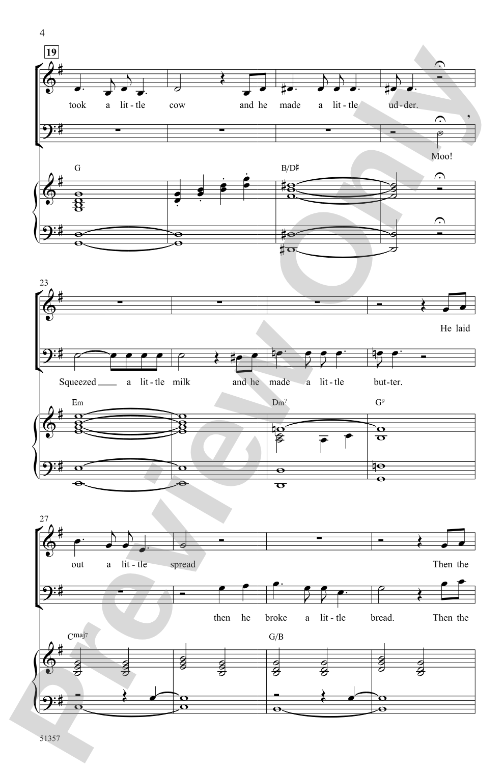 Corn: SATB Choral Octavo