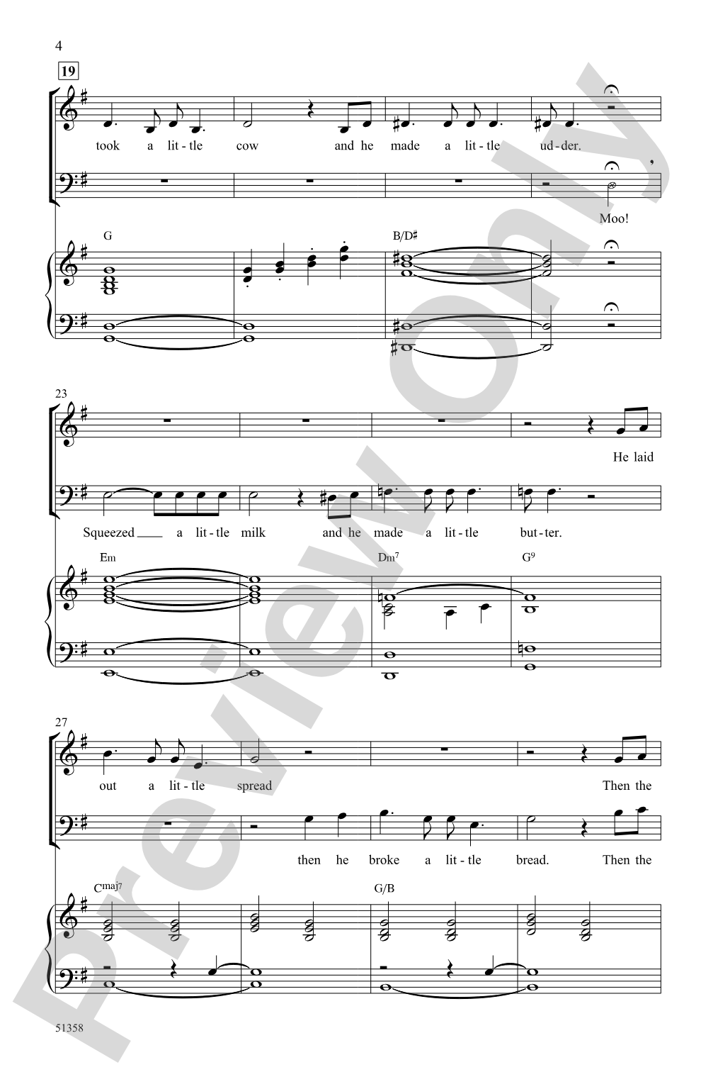 Corn: SAB Choral Octavo