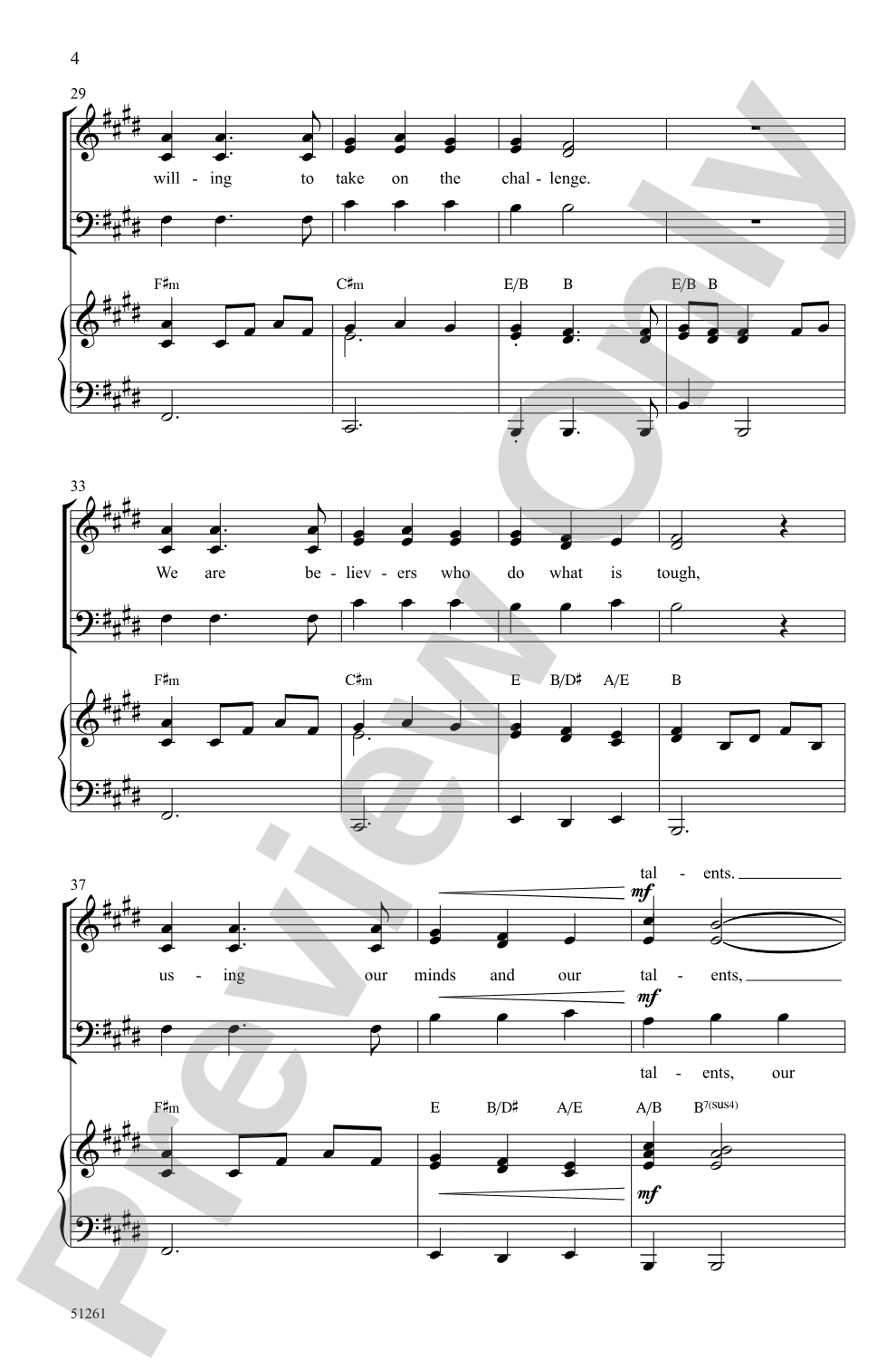 We Are the Dreamers: 3-Part Mixed Choral Octavo