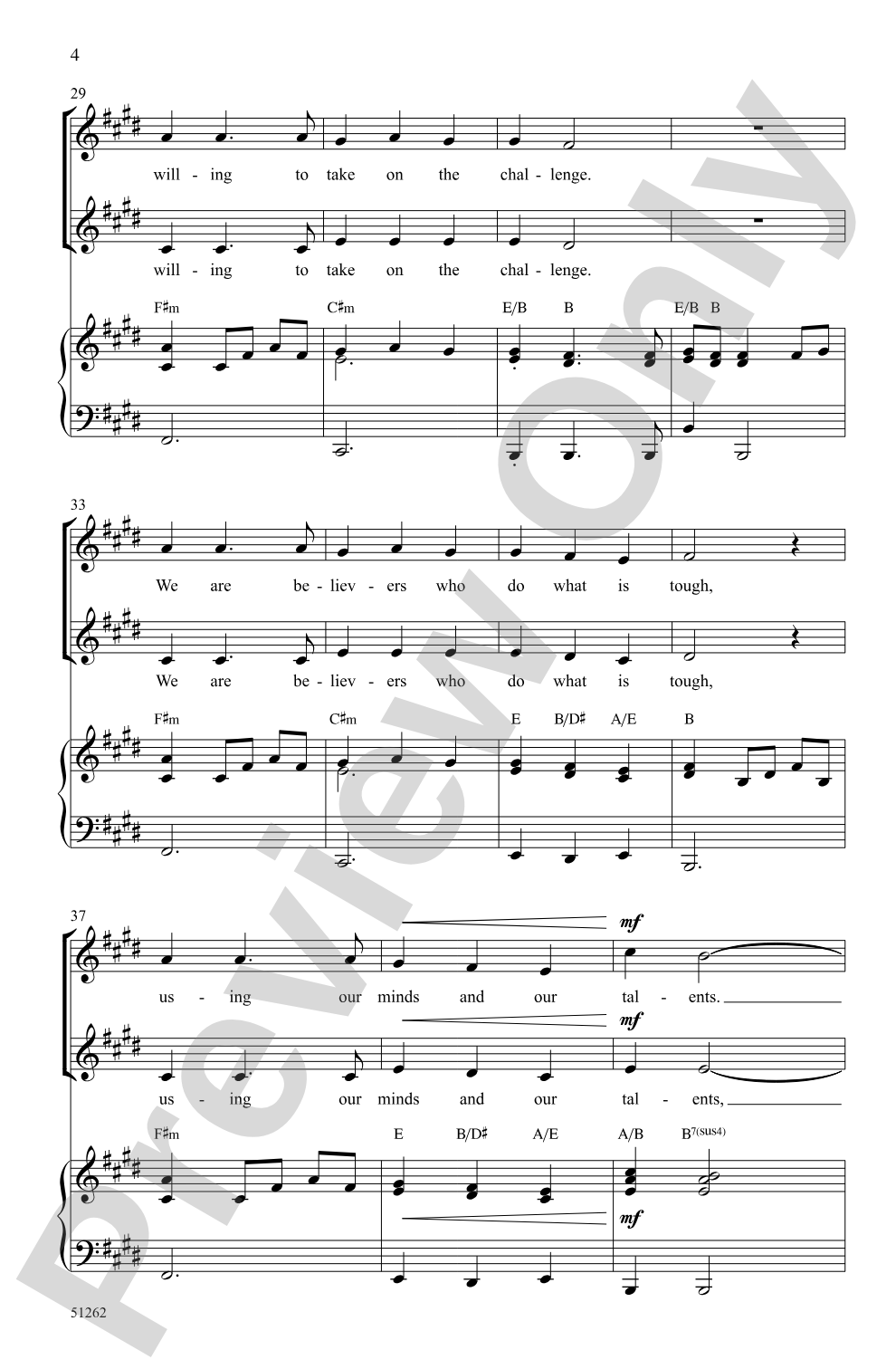 We Are the Dreamers: 2-Part Choral Octavo