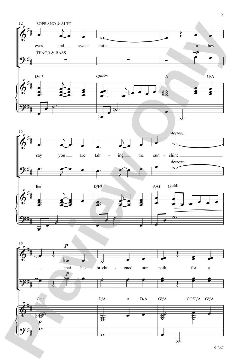 Red River Valley: SATB Choral Octavo