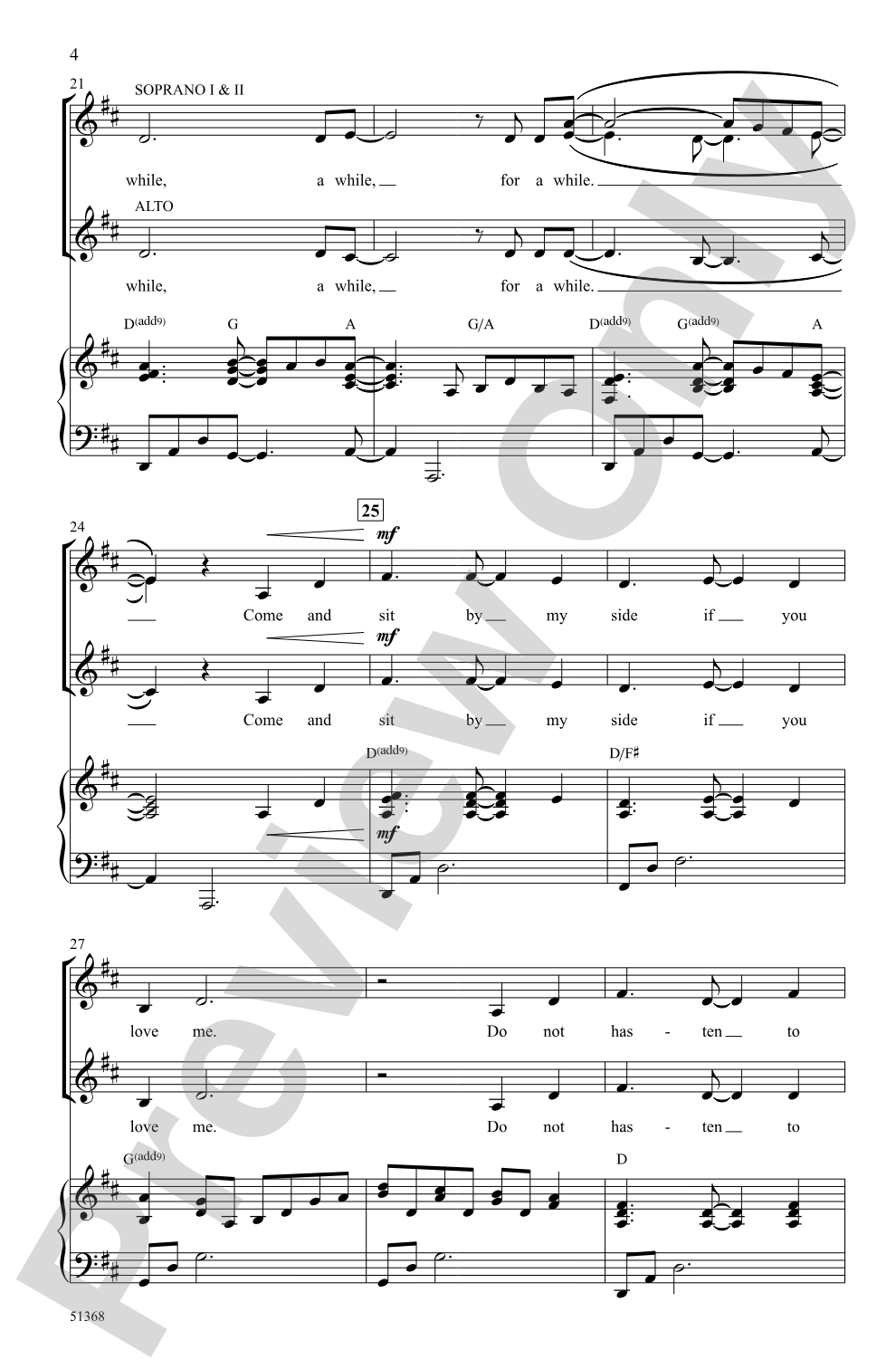 Red River Valley: SSA Choral Octavo