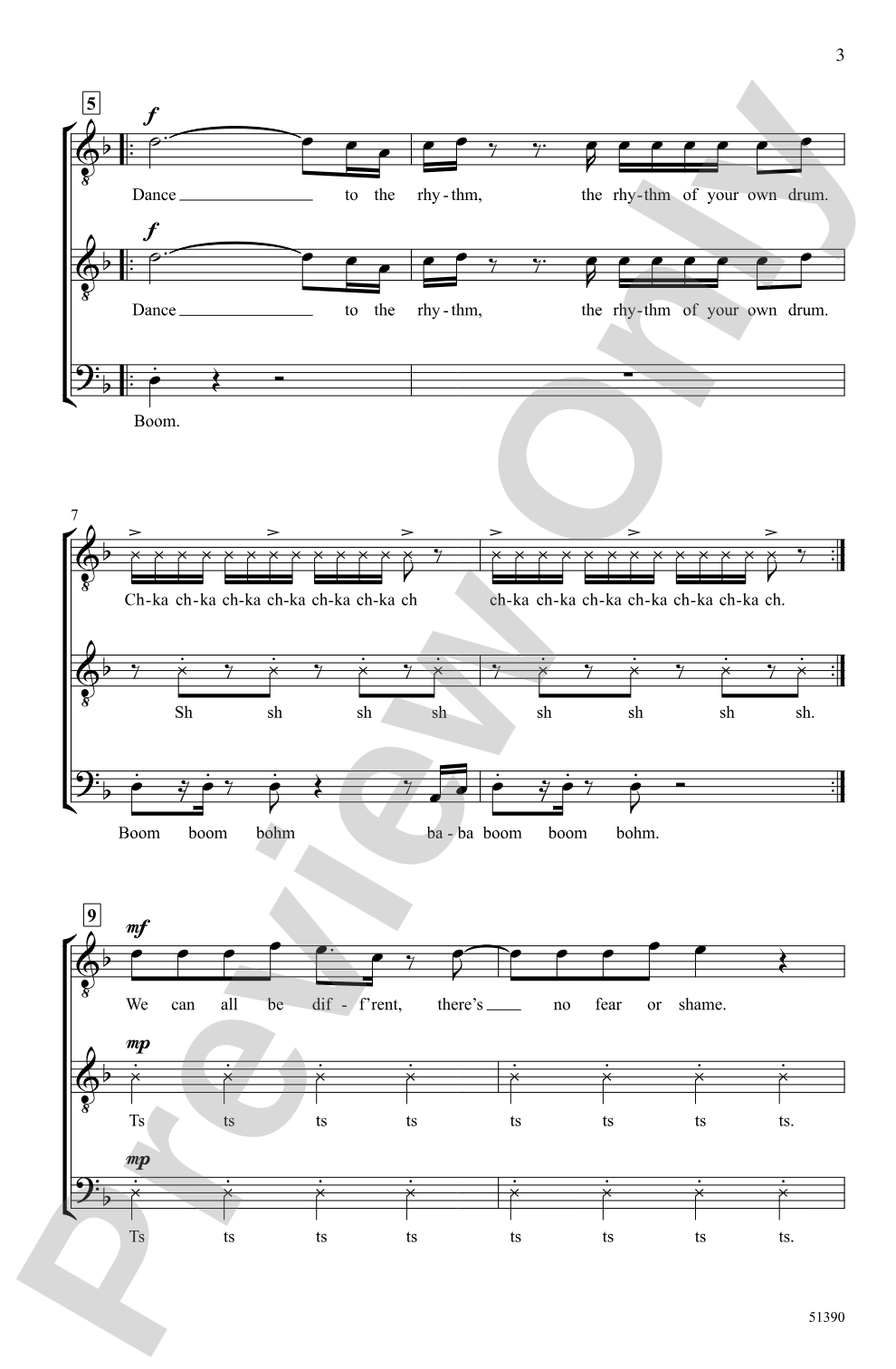 Dance!: TTB, <i>a cappella</i> Choral Octavo