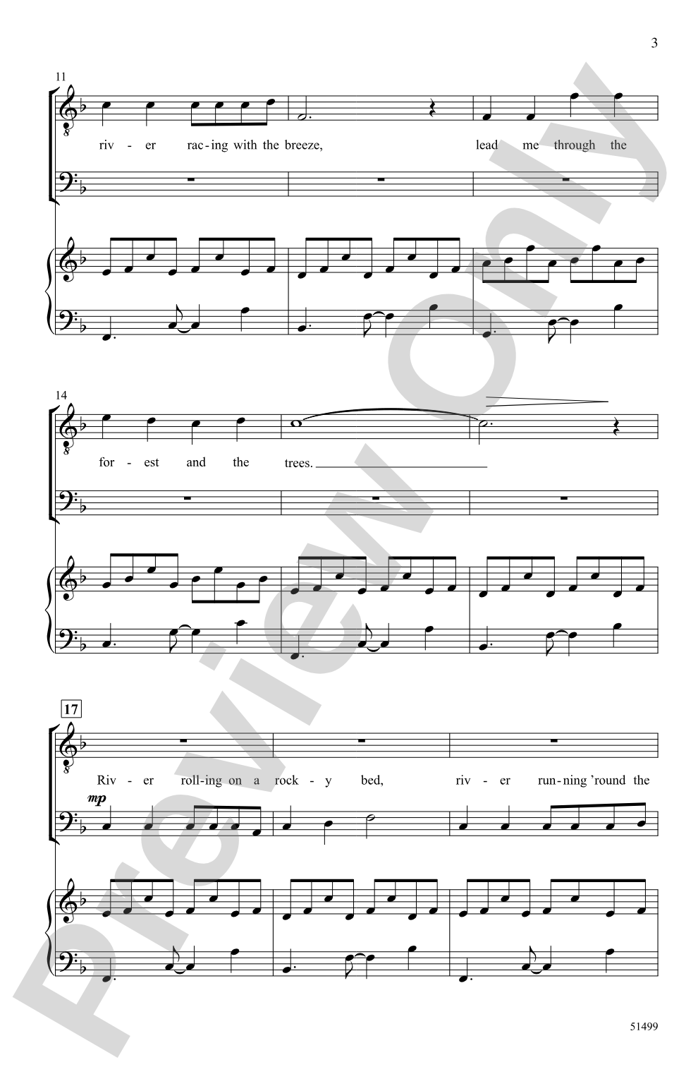 Riversong: TTBB Choral Octavo