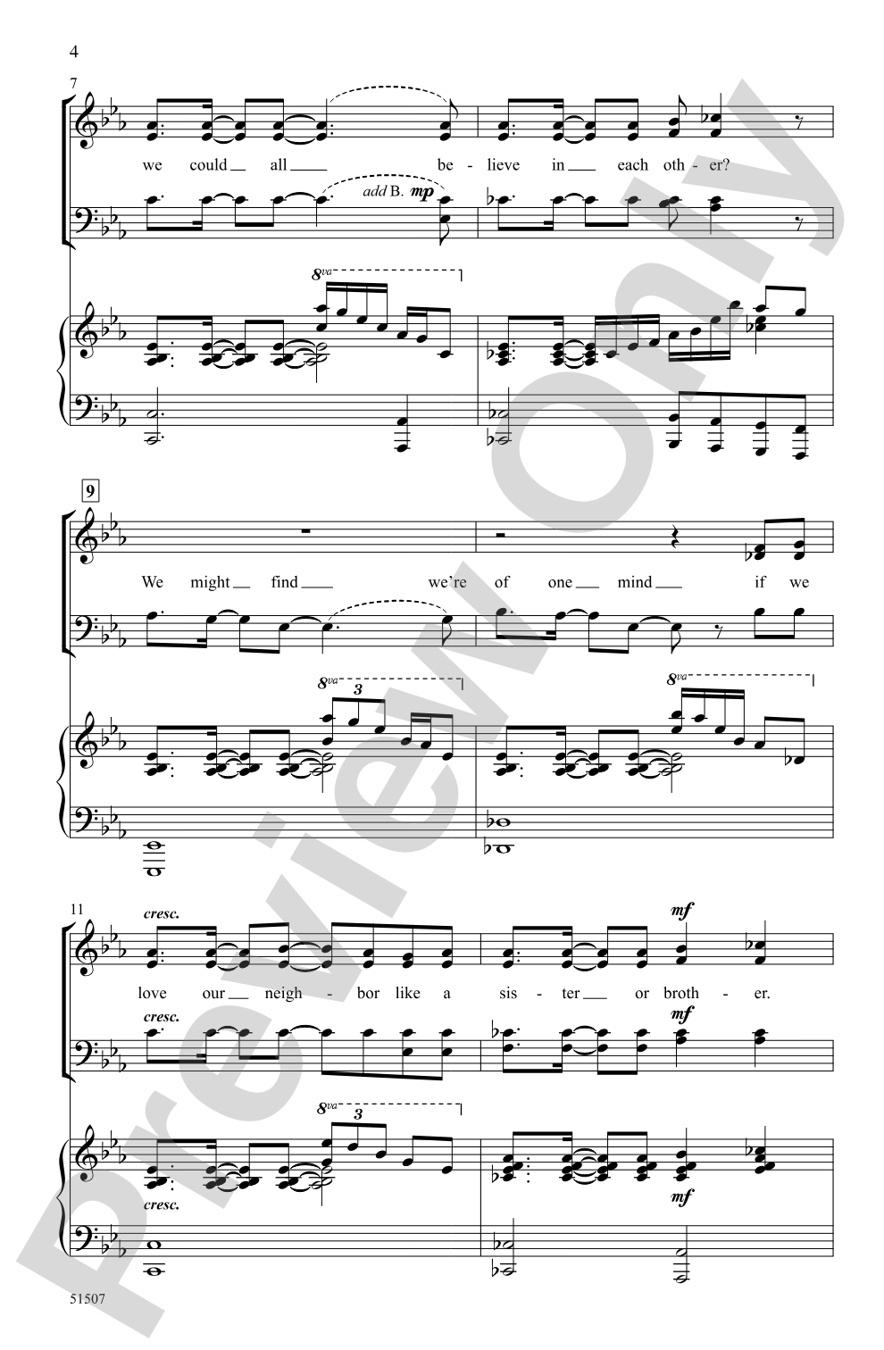 Stronger Together: SATB Choral Octavo