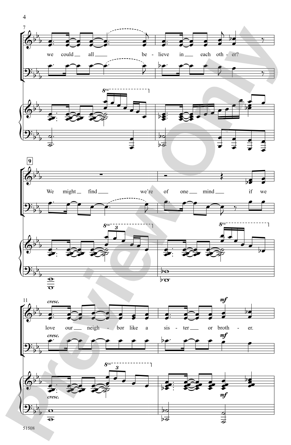 Stronger Together: SAB Choral Octavo